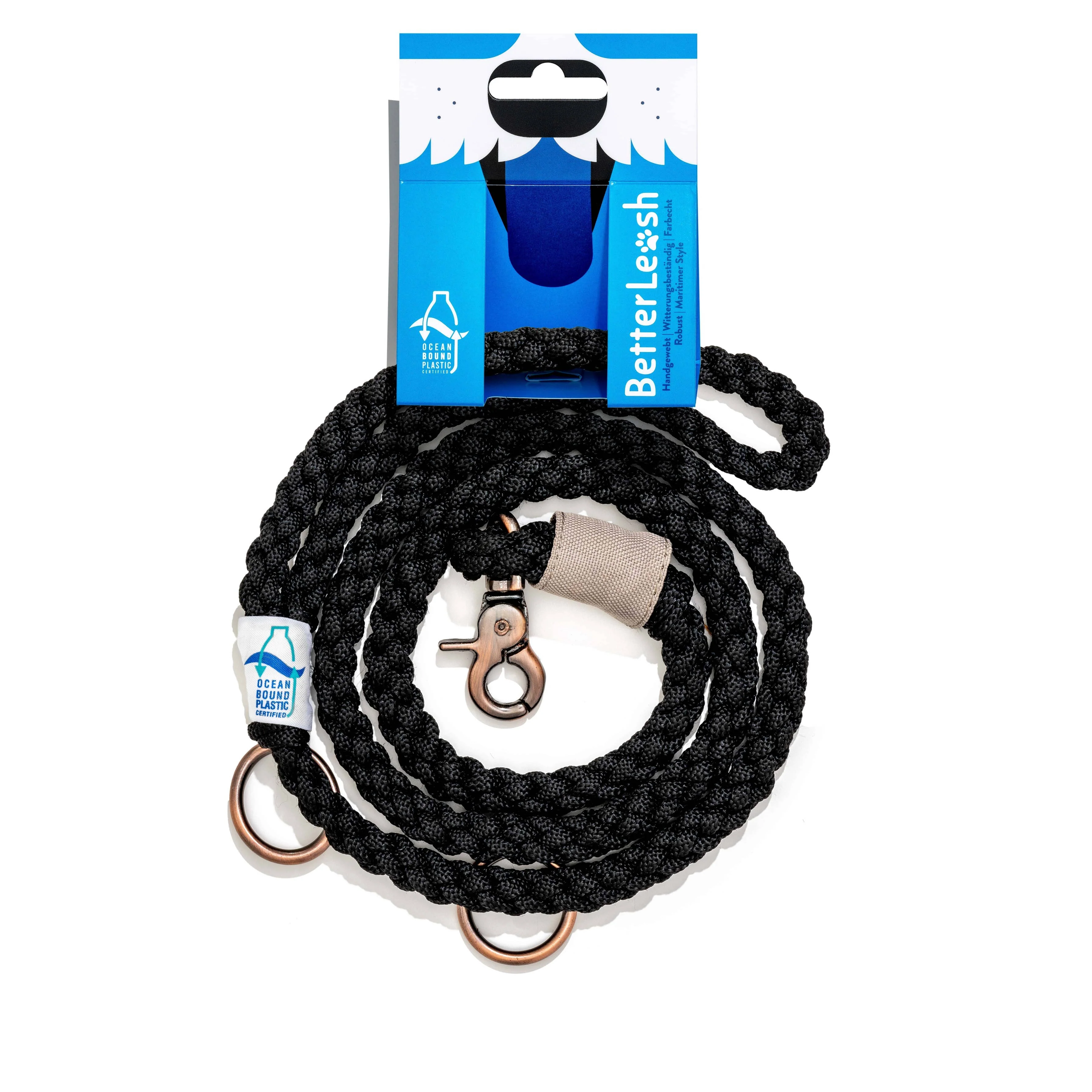 100% Fairtrade Recycled Ocean Bound Plastic - BETTERLEASH - Image 2