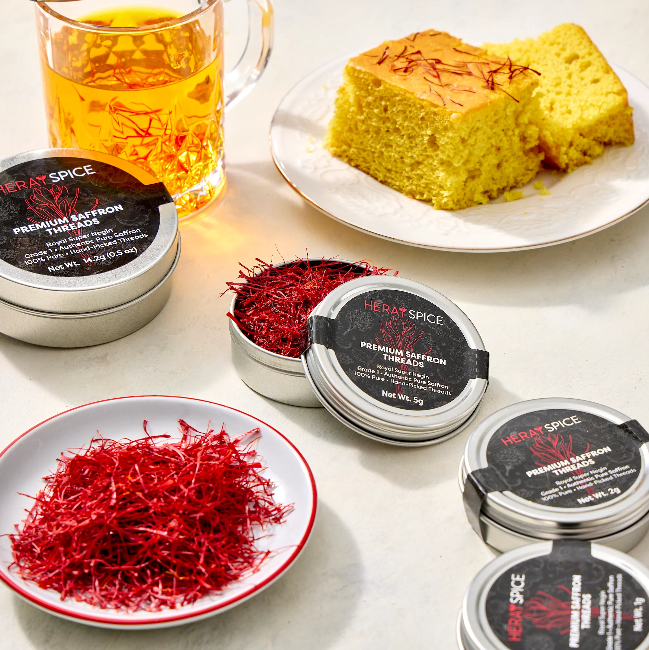 100 Grams (3.5 Oz) Heray Afghan Saffron Extra Class Premium Super Negin Quality - Image 5