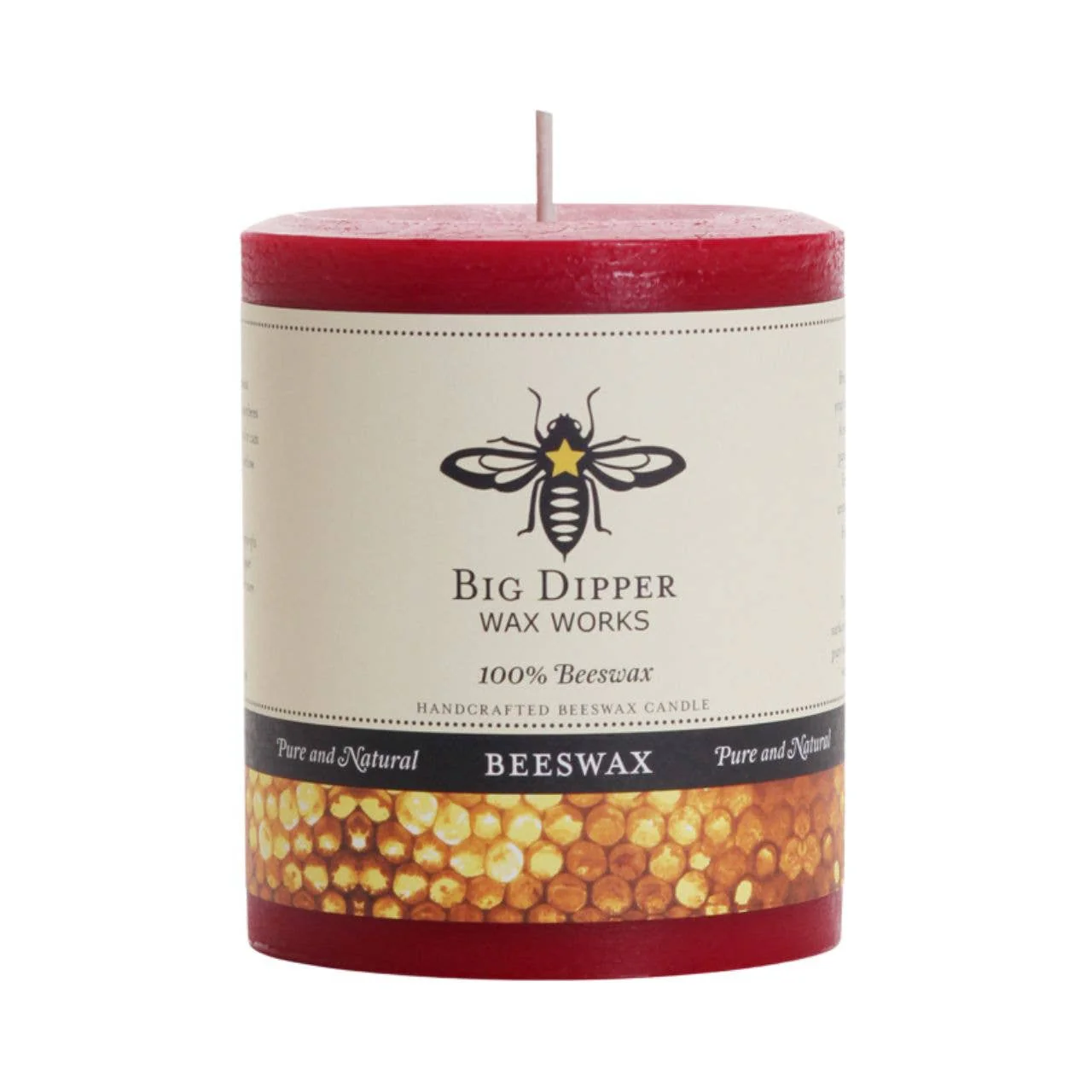100% Pure Beeswax Pillar Candles (Multiple Colors) - Image 20