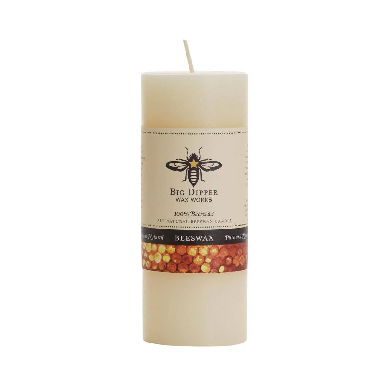 100% Pure Beeswax Pillar Candles (Multiple Colors) - Image 3