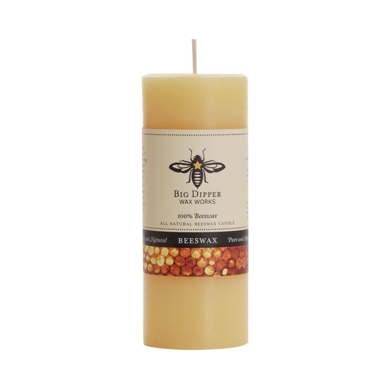 100% Pure Beeswax Pillar Candles (Multiple Colors) - Image 4