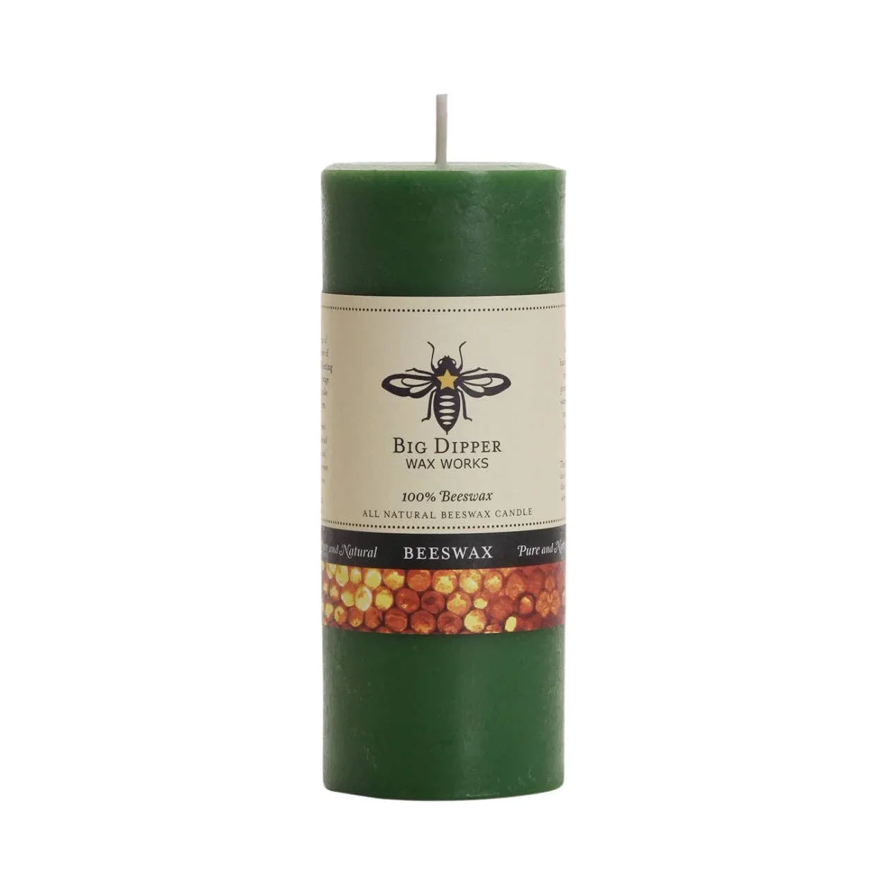100% Pure Beeswax Pillar Candles (Multiple Colors) - Image 5
