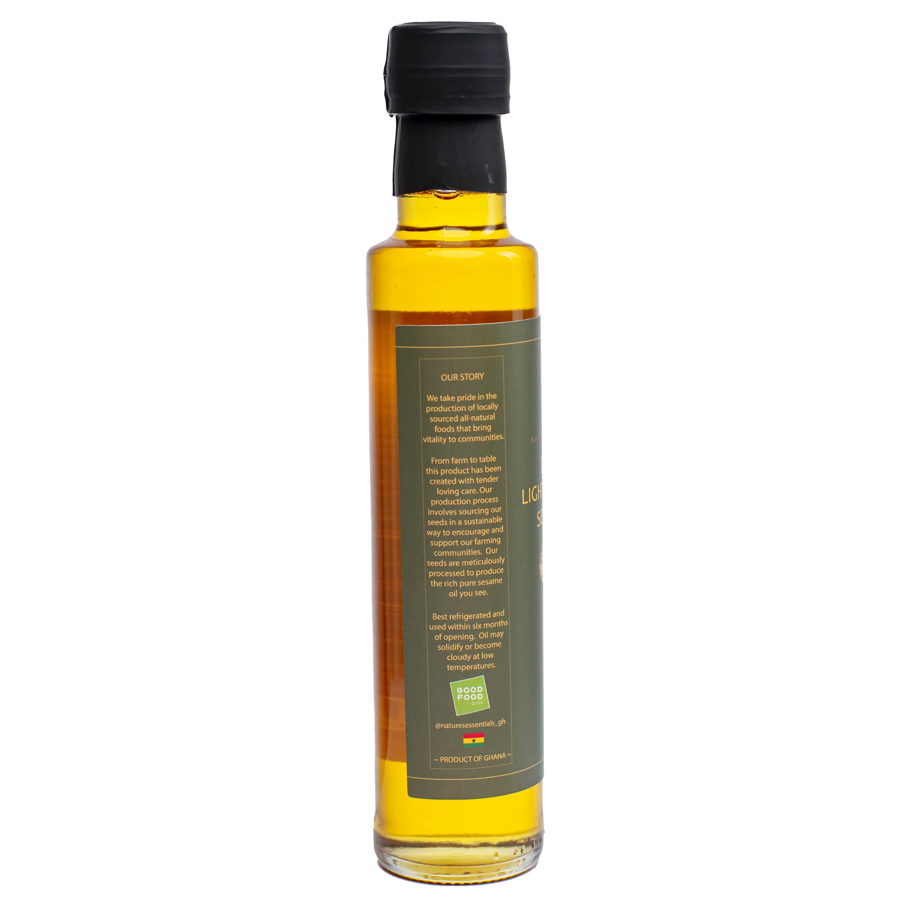 100% Pure Sesame Oil - Lightly Toasted - Image 2