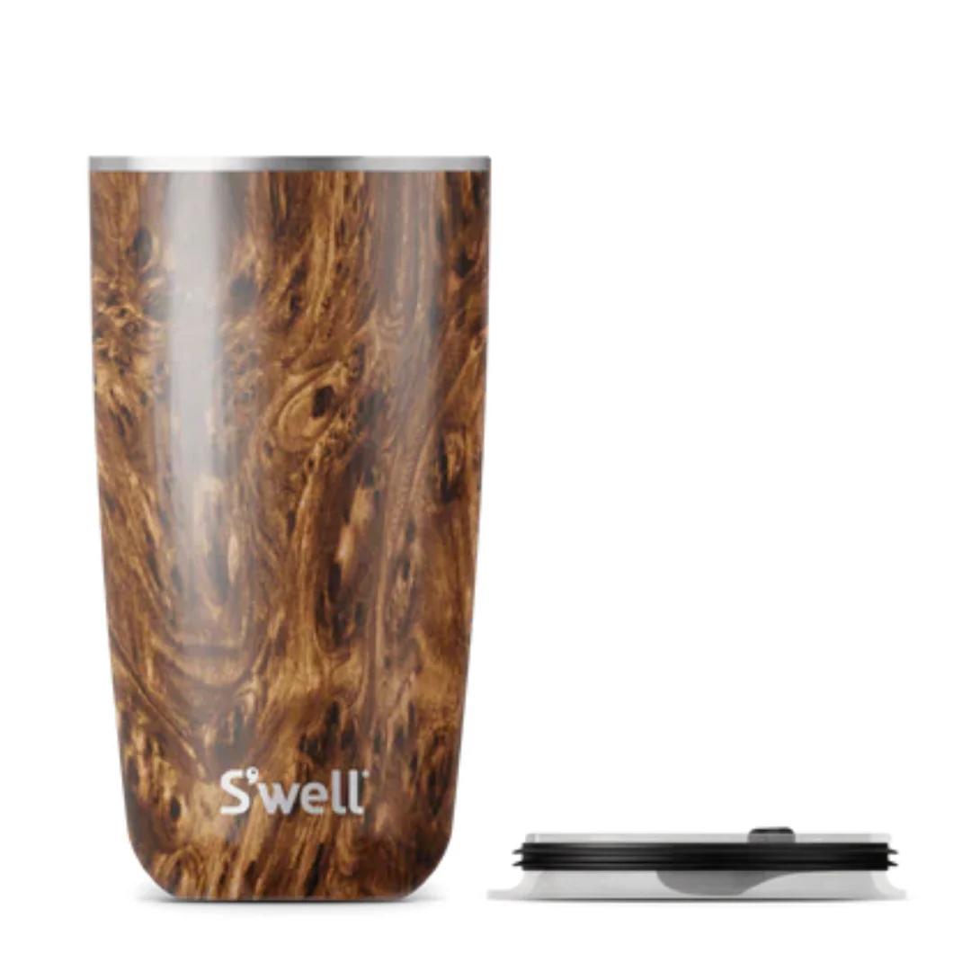 18oz Stainless Steel Tumbler with Lid – Teakwood - Image 3