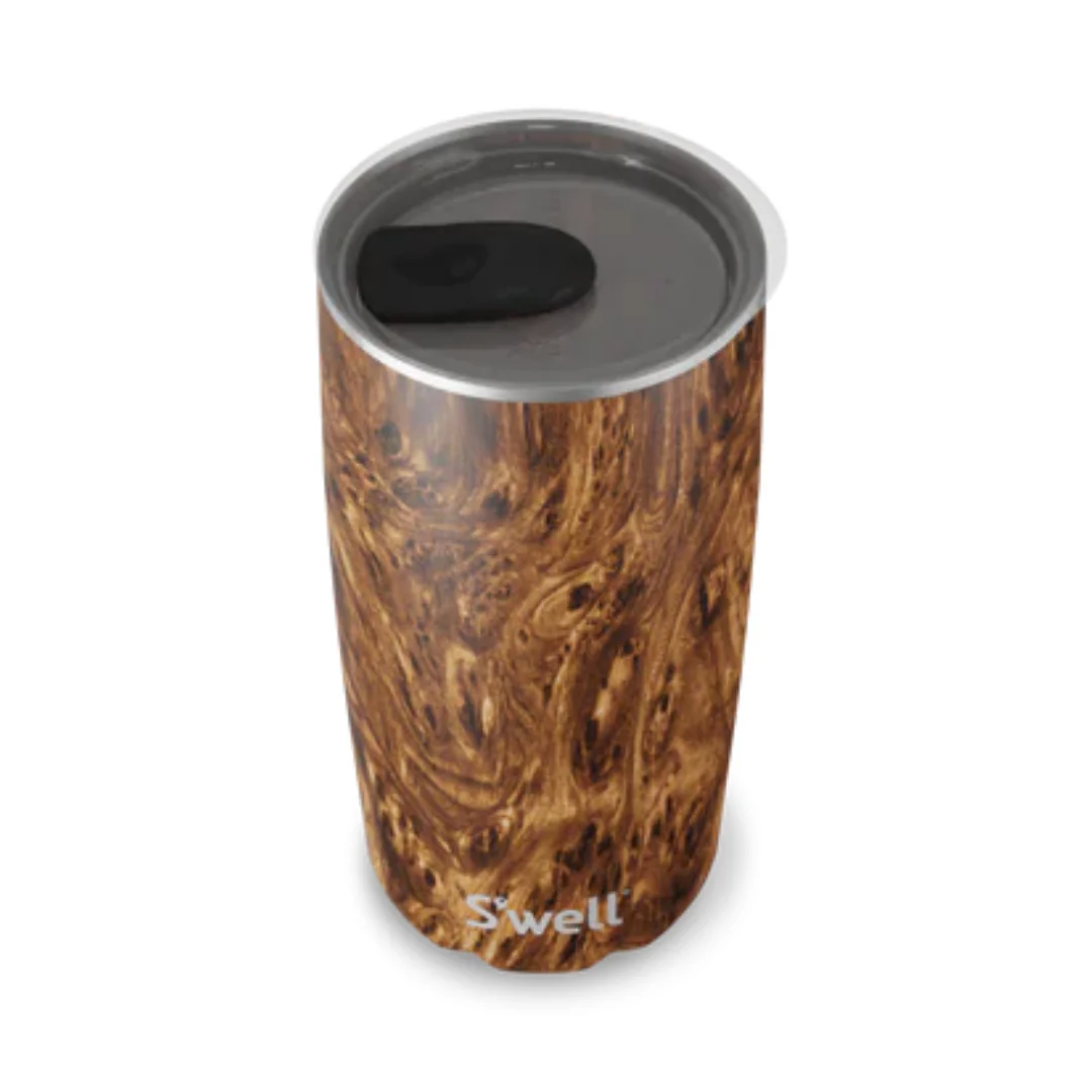 18oz Stainless Steel Tumbler with Lid – Teakwood - Image 4