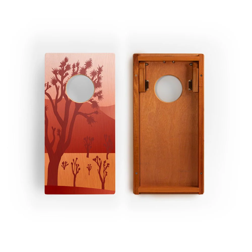 1ft x 2ft Graphic Wood Travel Cornhole Set | National Parks Inspired Collection - Image 23