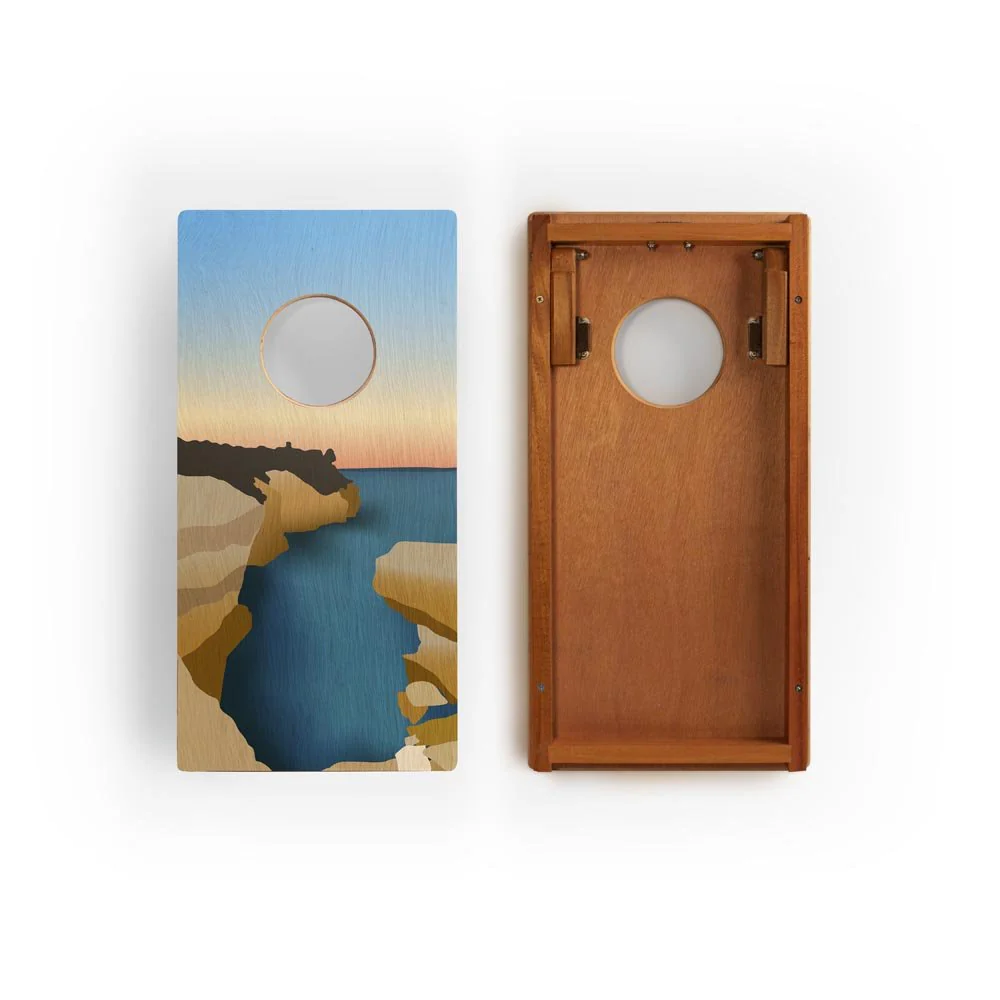 1ft x 2ft Graphic Wood Travel Cornhole Set | National Parks Inspired Collection - Image 35