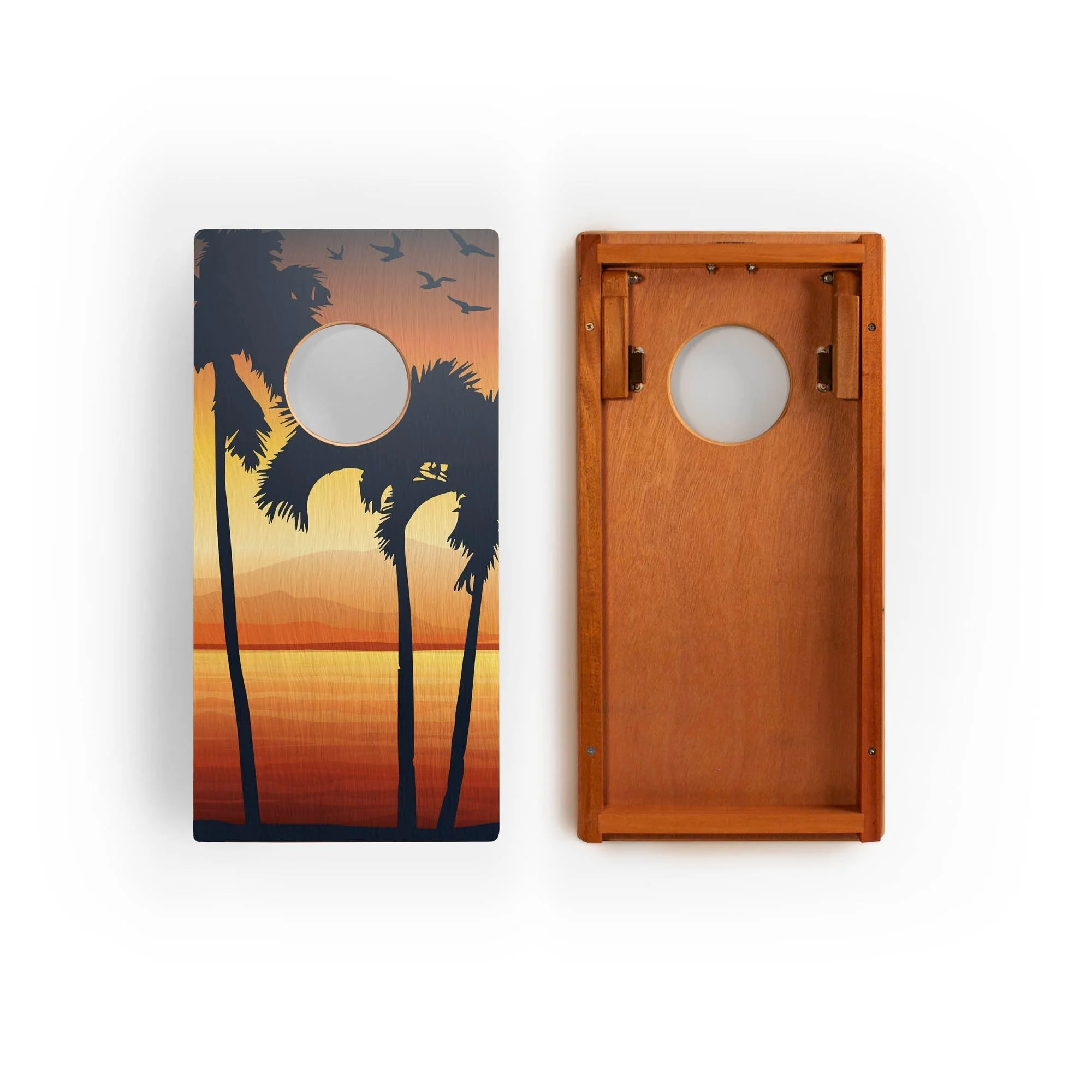 1ft x 2ft Graphic Wood Travel Cornhole Set | National Parks Inspired Collection - Image 38