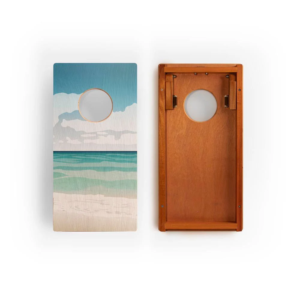 1ft x 2ft Graphic Wood Travel Cornhole Set | National Parks Inspired Collection - Image 41