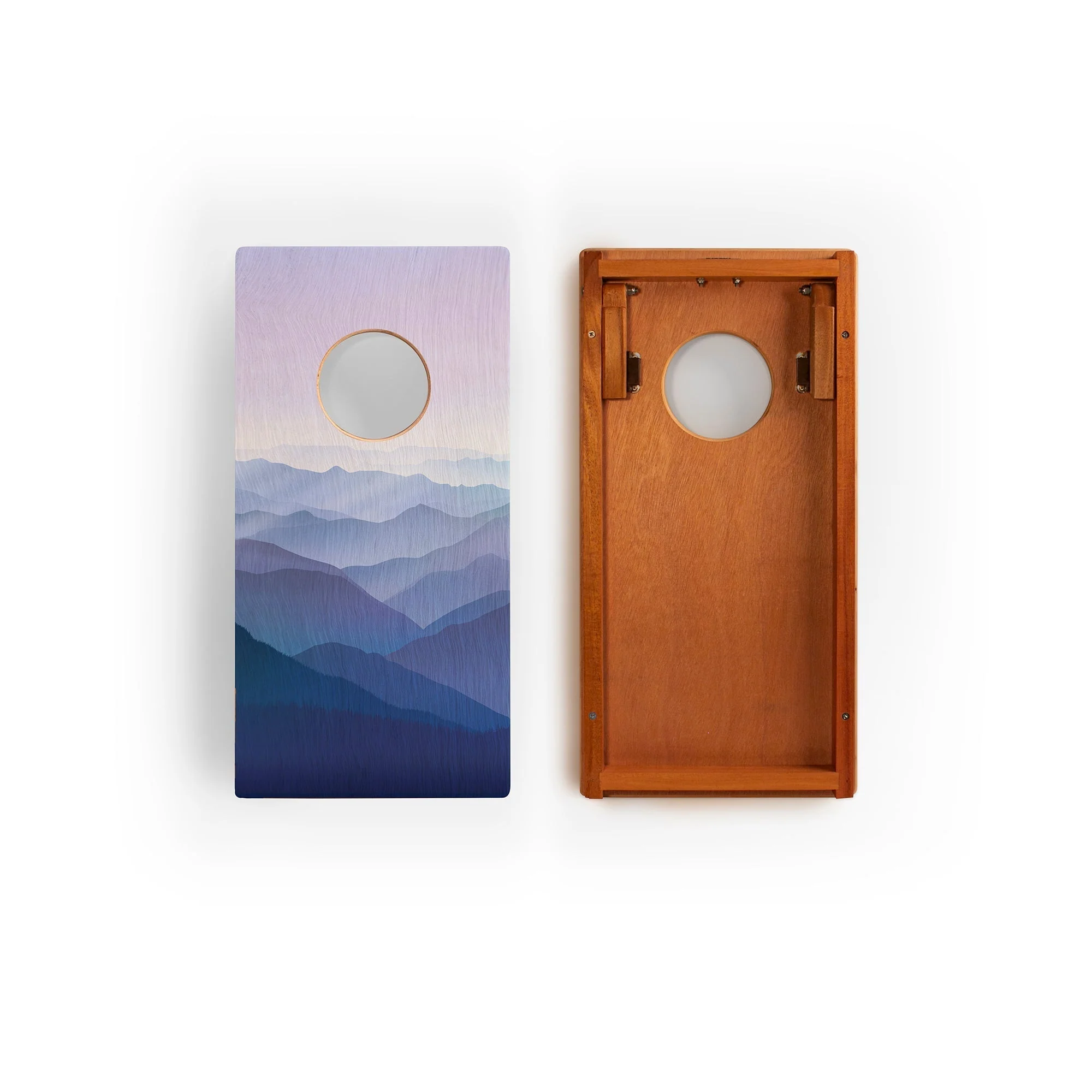 1ft x 2ft Graphic Wood Travel Cornhole Set | National Parks Inspired Collection - Image 53