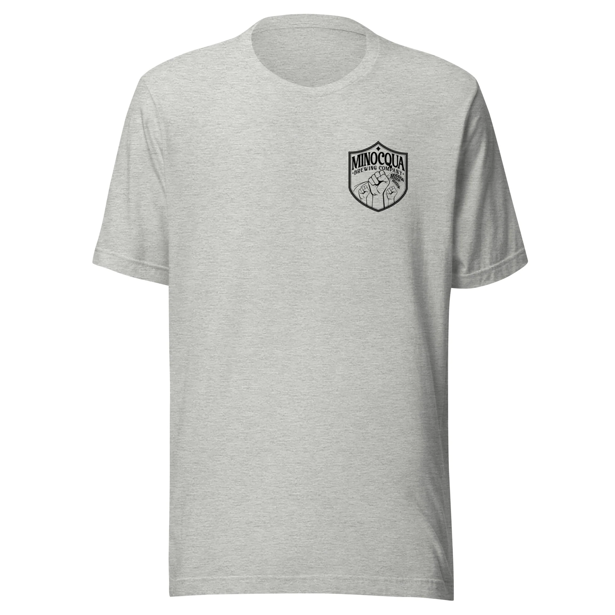 Free Beer Day Front & Back Print T-shirt (Black Print) - Image 11
