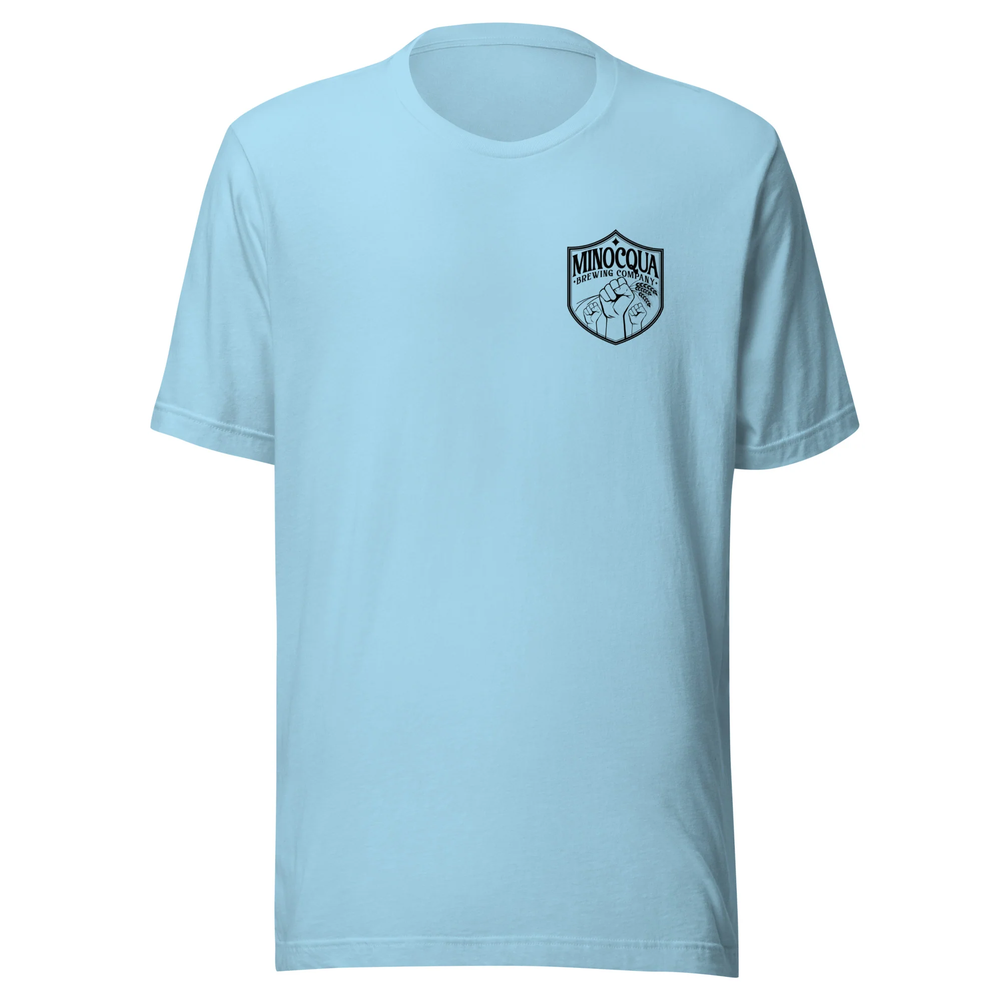 Free Beer Day Front & Back Print T-shirt (Black Print) - Image 13
