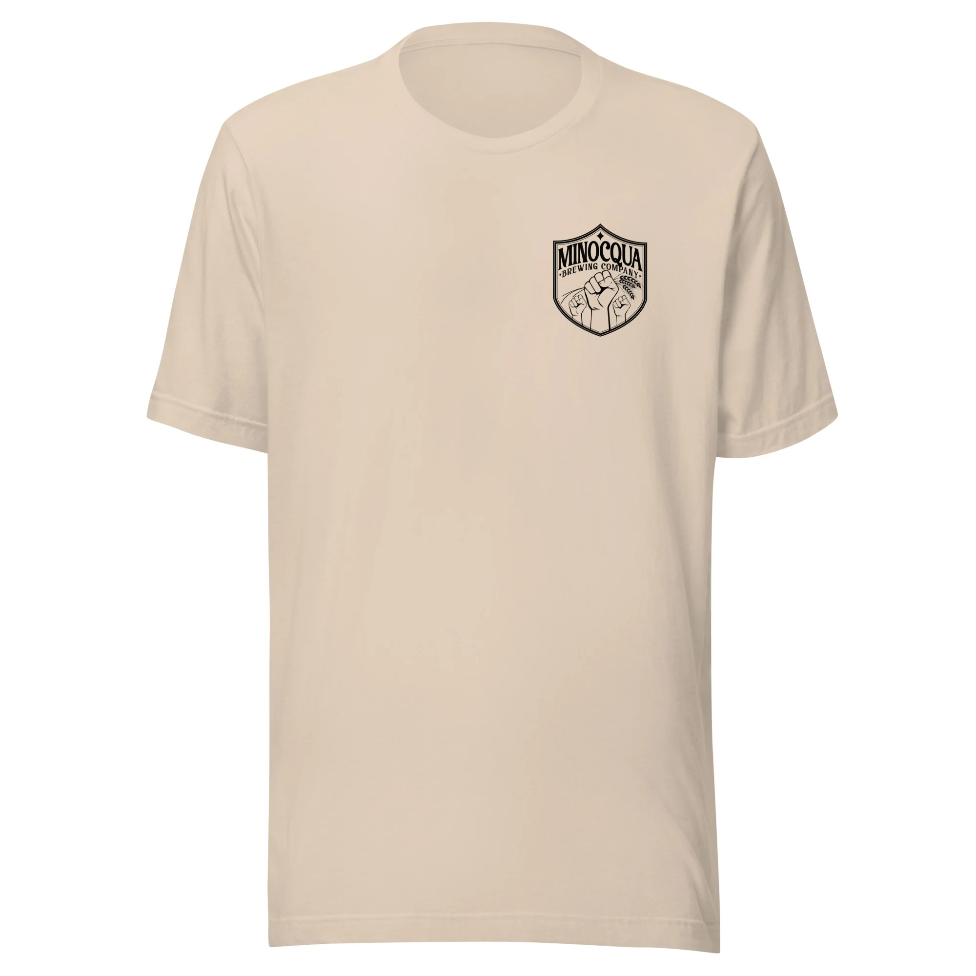Free Beer Day Front & Back Print T-shirt (Black Print) - Image 15