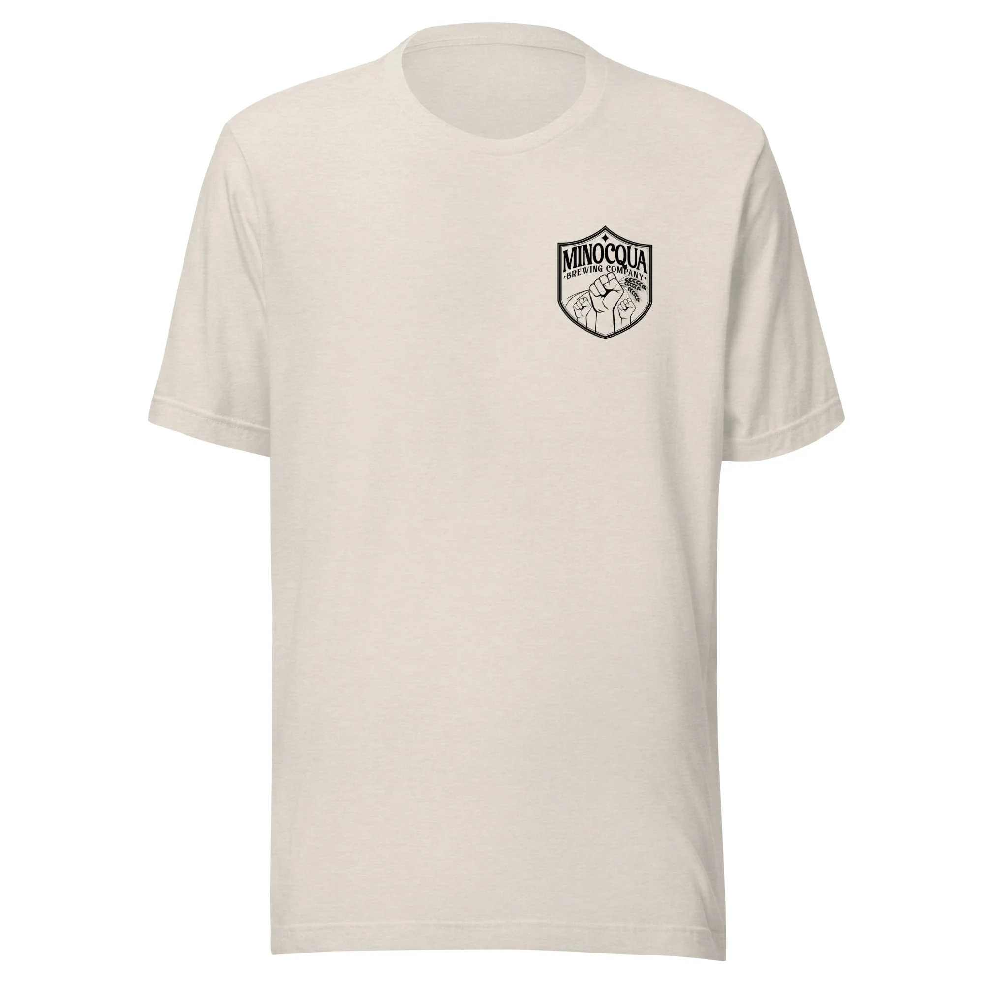 Free Beer Day Front & Back Print T-shirt (Black Print) - Image 17