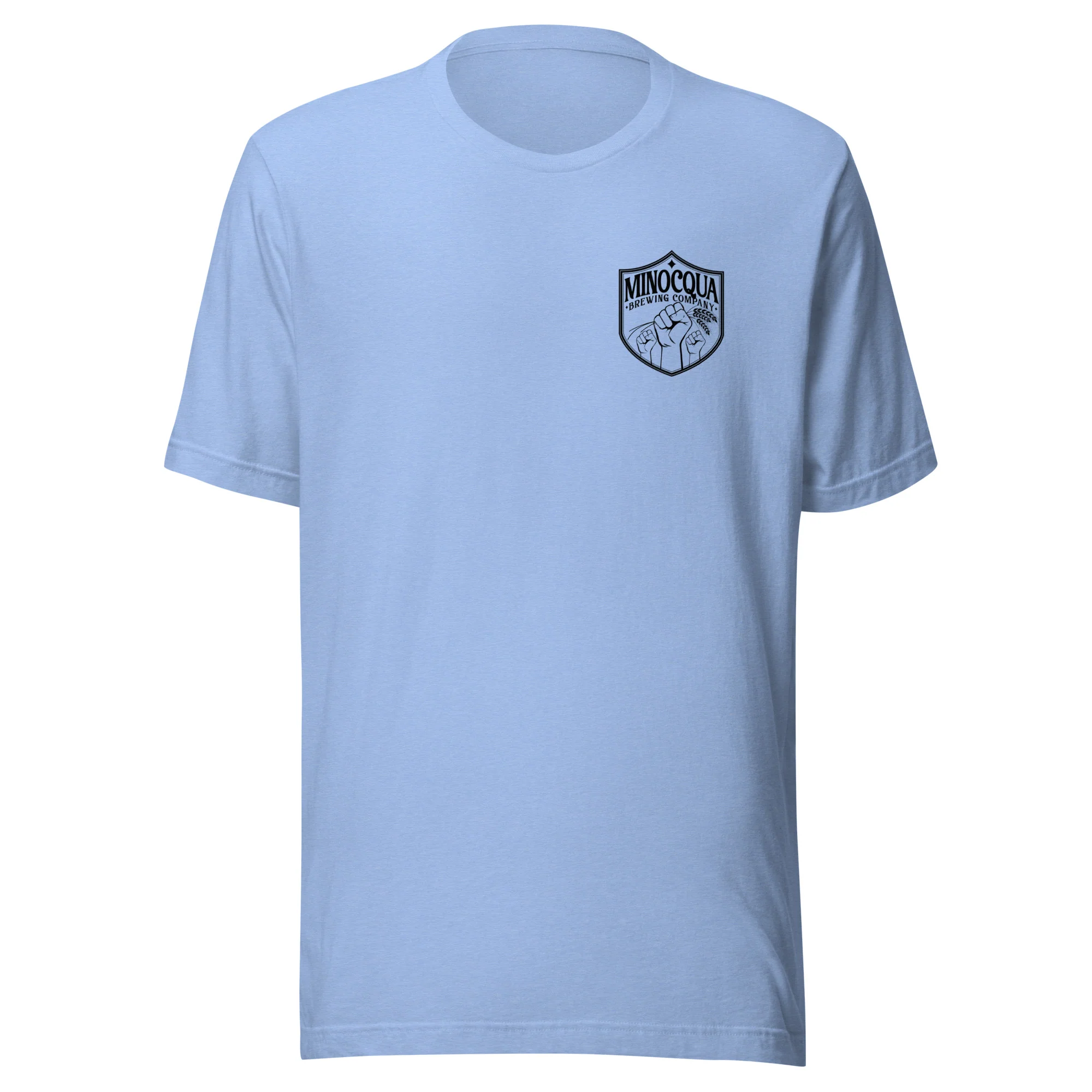 Free Beer Day Front & Back Print T-shirt (Black Print) - Image 9