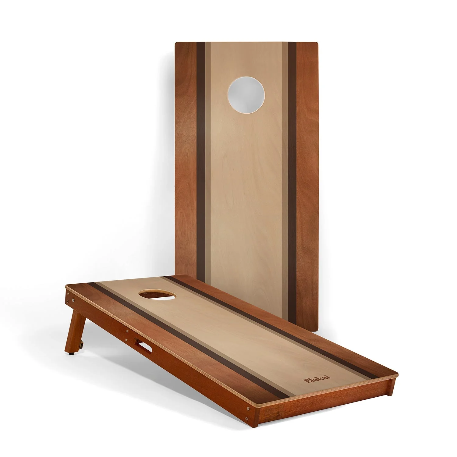 2ft x 4ft Graphic Wood Classic Cornhole Set | Classic Beach Stripes Collection - Image 13