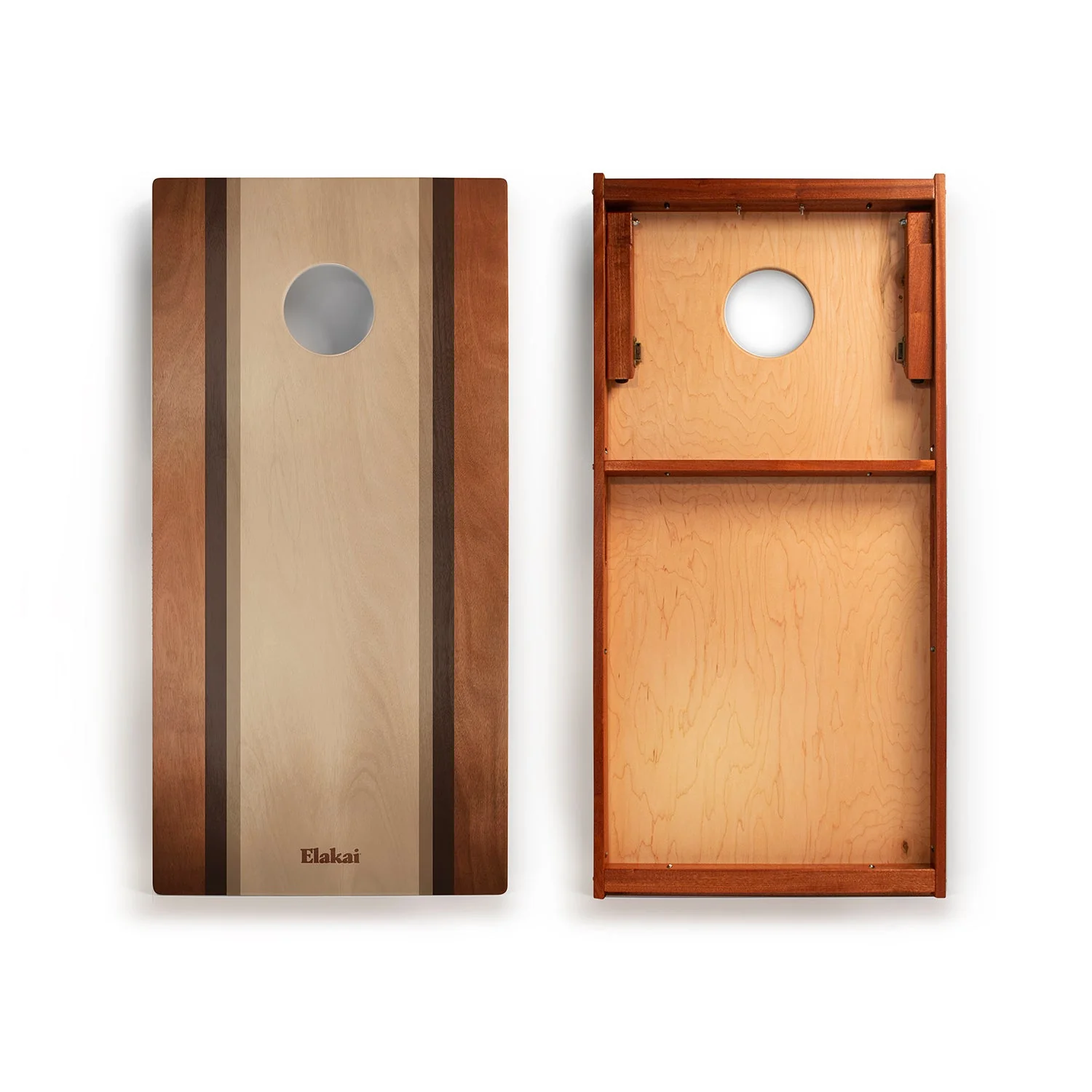 2ft x 4ft Graphic Wood Classic Cornhole Set | Classic Beach Stripes Collection - Image 14