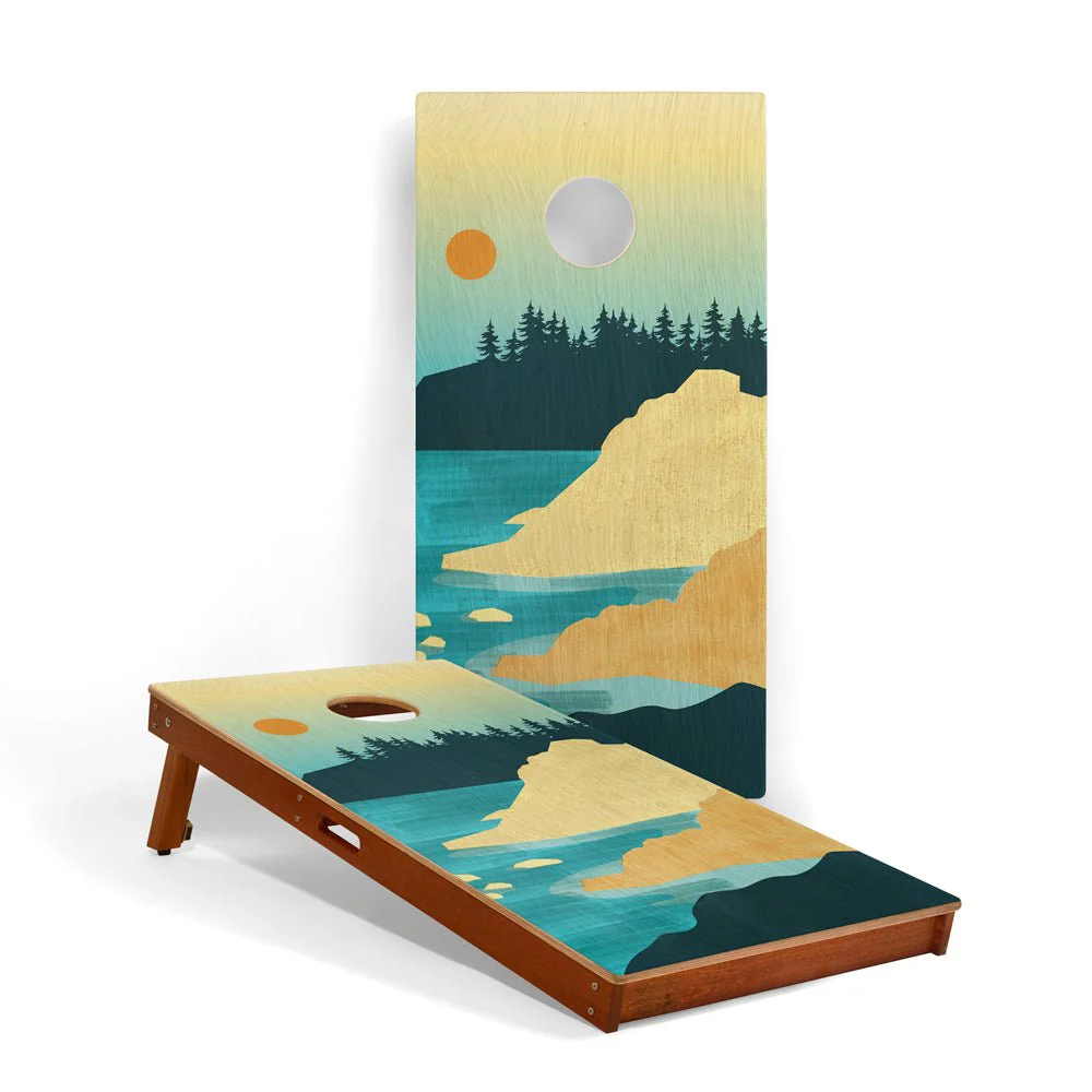 2ft x 4ft Graphic Wood Classic Cornhole Set | National Parks Inspired Collection - Image 13