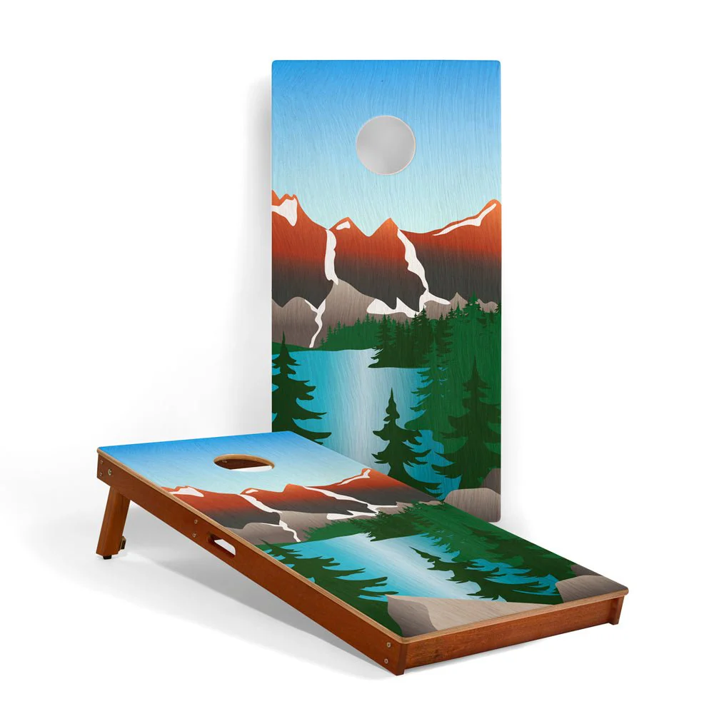 2ft x 4ft Graphic Wood Classic Cornhole Set | National Parks Inspired Collection - Image 16