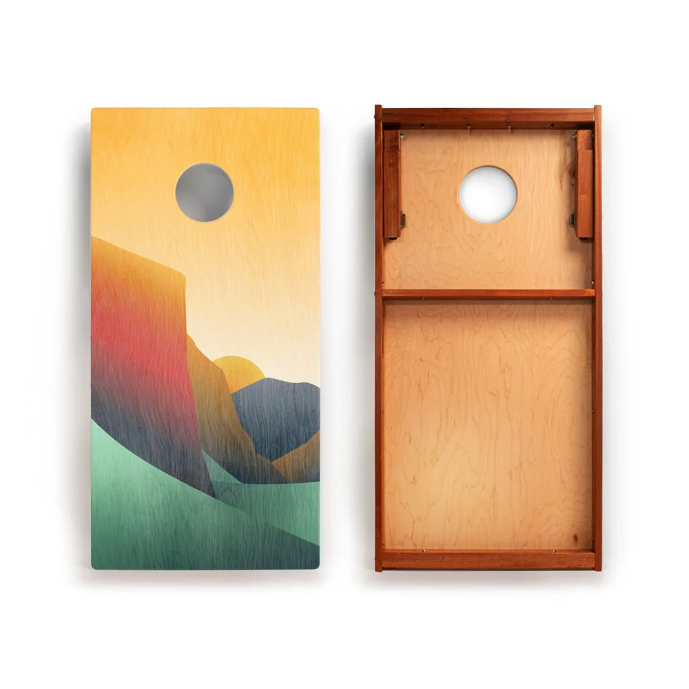 2ft x 4ft Graphic Wood Classic Cornhole Set | National Parks Inspired Collection - Image 2