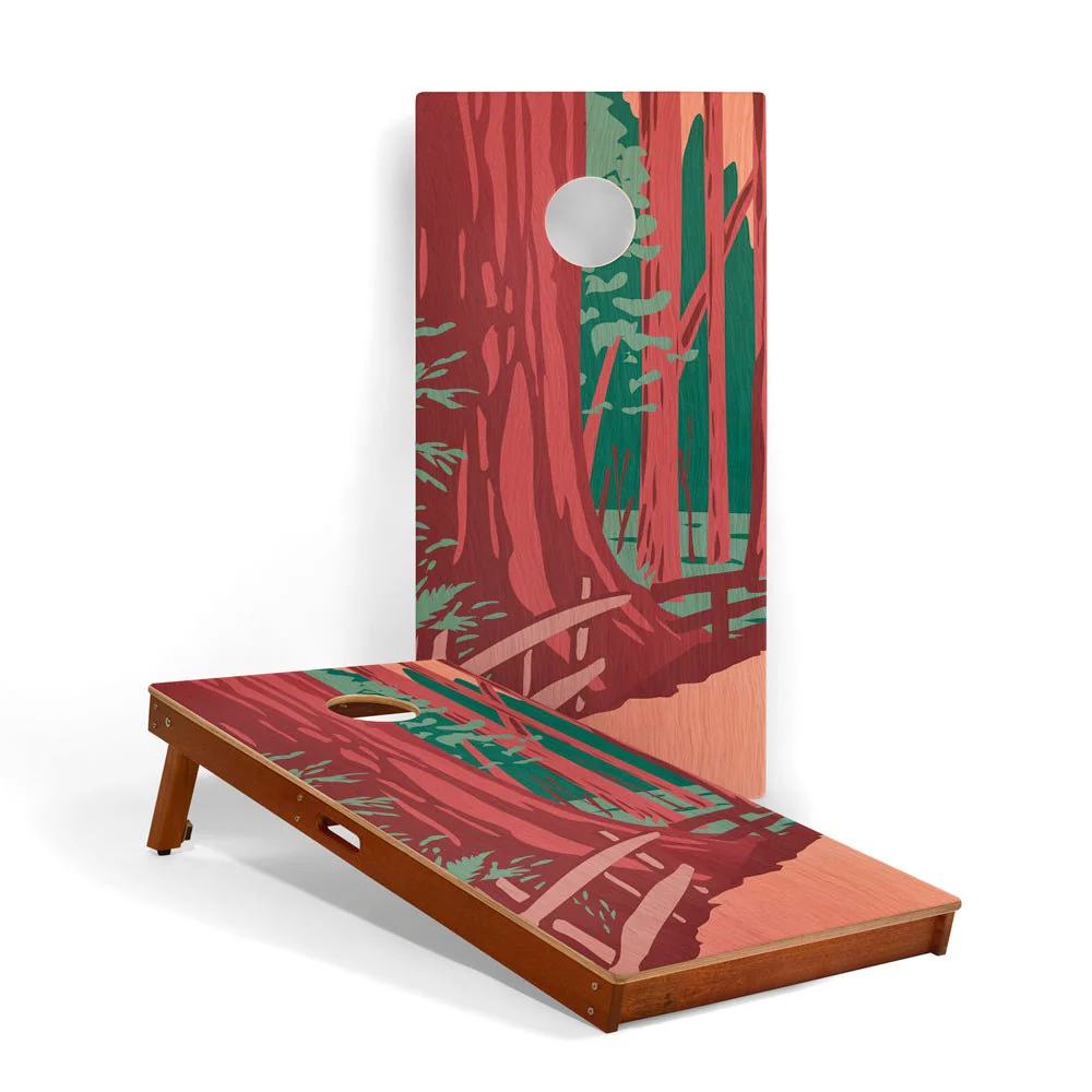 2ft x 4ft Graphic Wood Classic Cornhole Set | National Parks Inspired Collection - Image 25