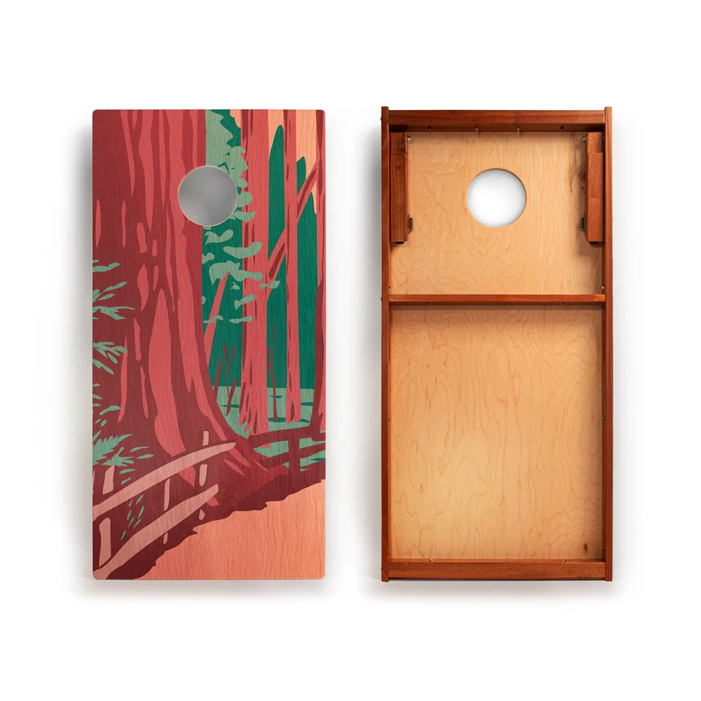 2ft x 4ft Graphic Wood Classic Cornhole Set | National Parks Inspired Collection - Image 26