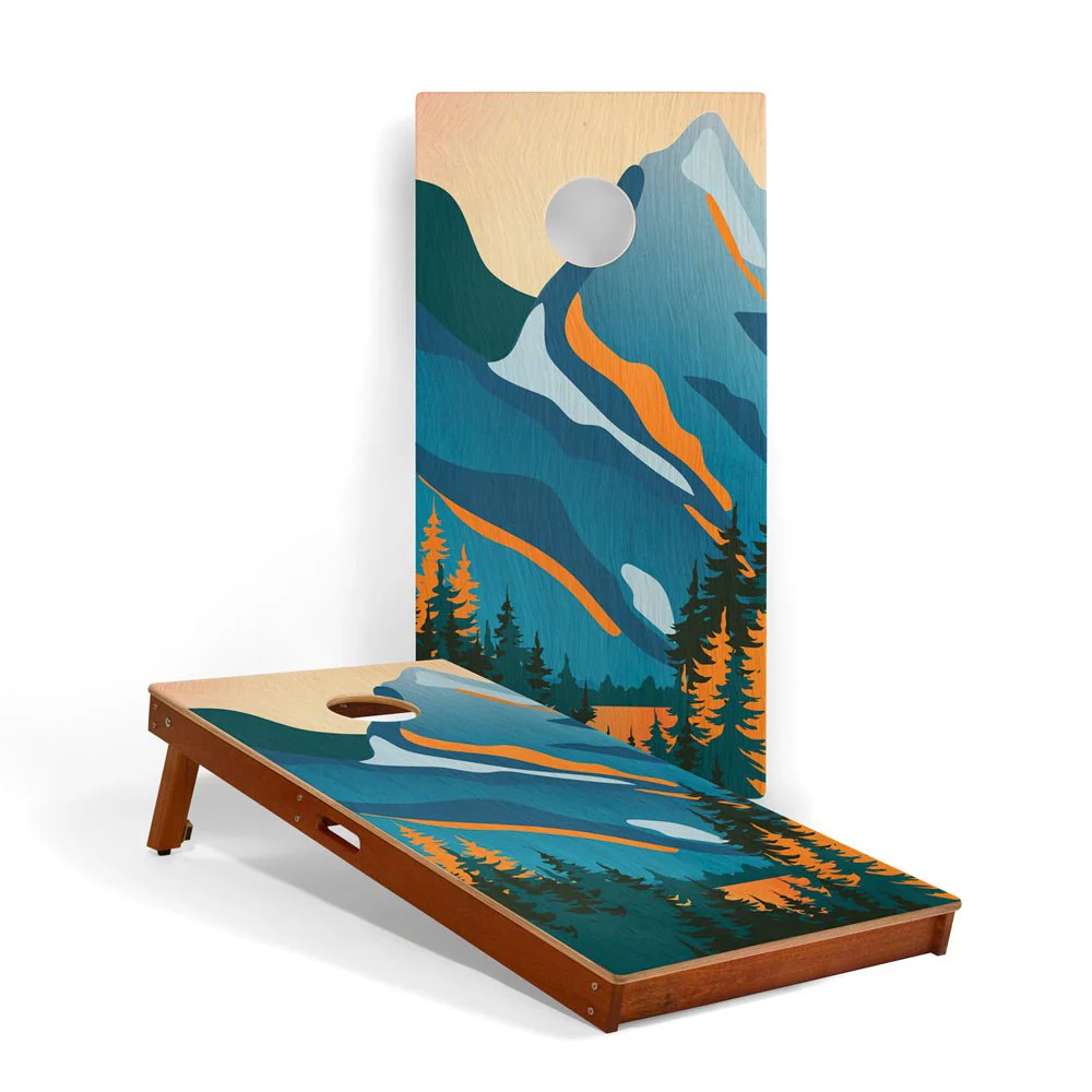 2ft x 4ft Graphic Wood Classic Cornhole Set | National Parks Inspired Collection - Image 31