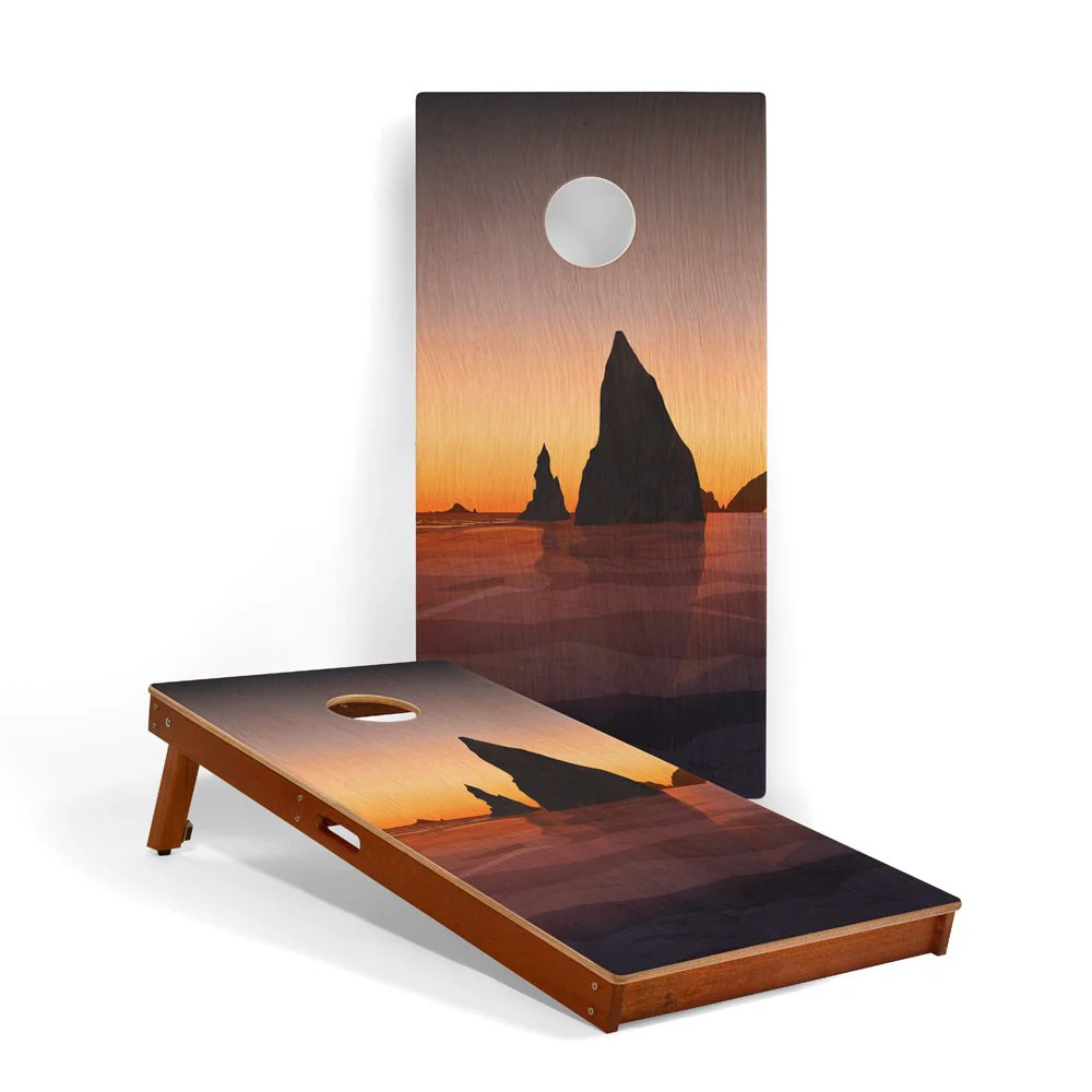 2ft x 4ft Graphic Wood Classic Cornhole Set | National Parks Inspired Collection - Image 46