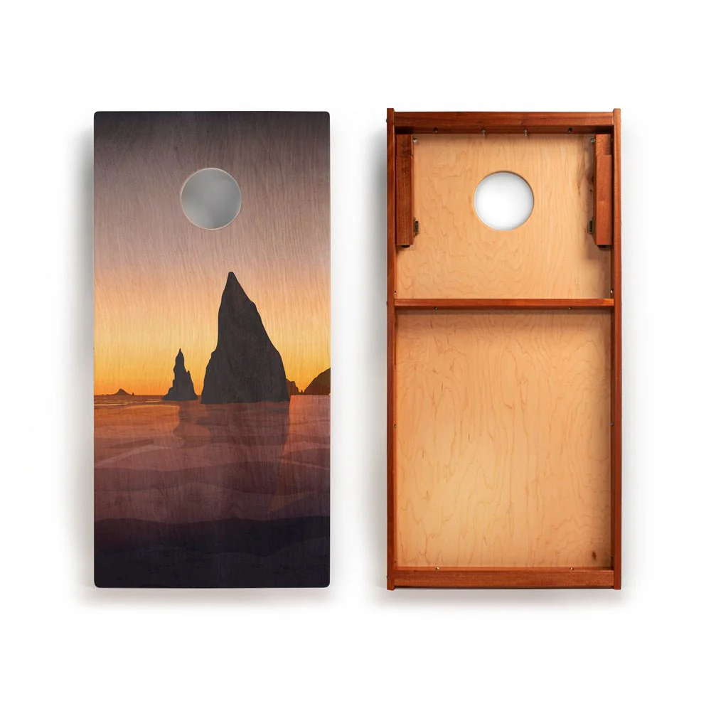 2ft x 4ft Graphic Wood Classic Cornhole Set | National Parks Inspired Collection - Image 47