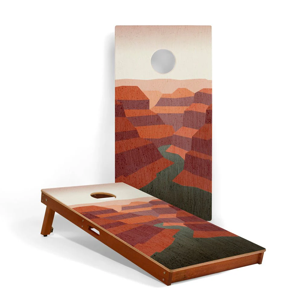 2ft x 4ft Graphic Wood Classic Cornhole Set | National Parks Inspired Collection - Image 7