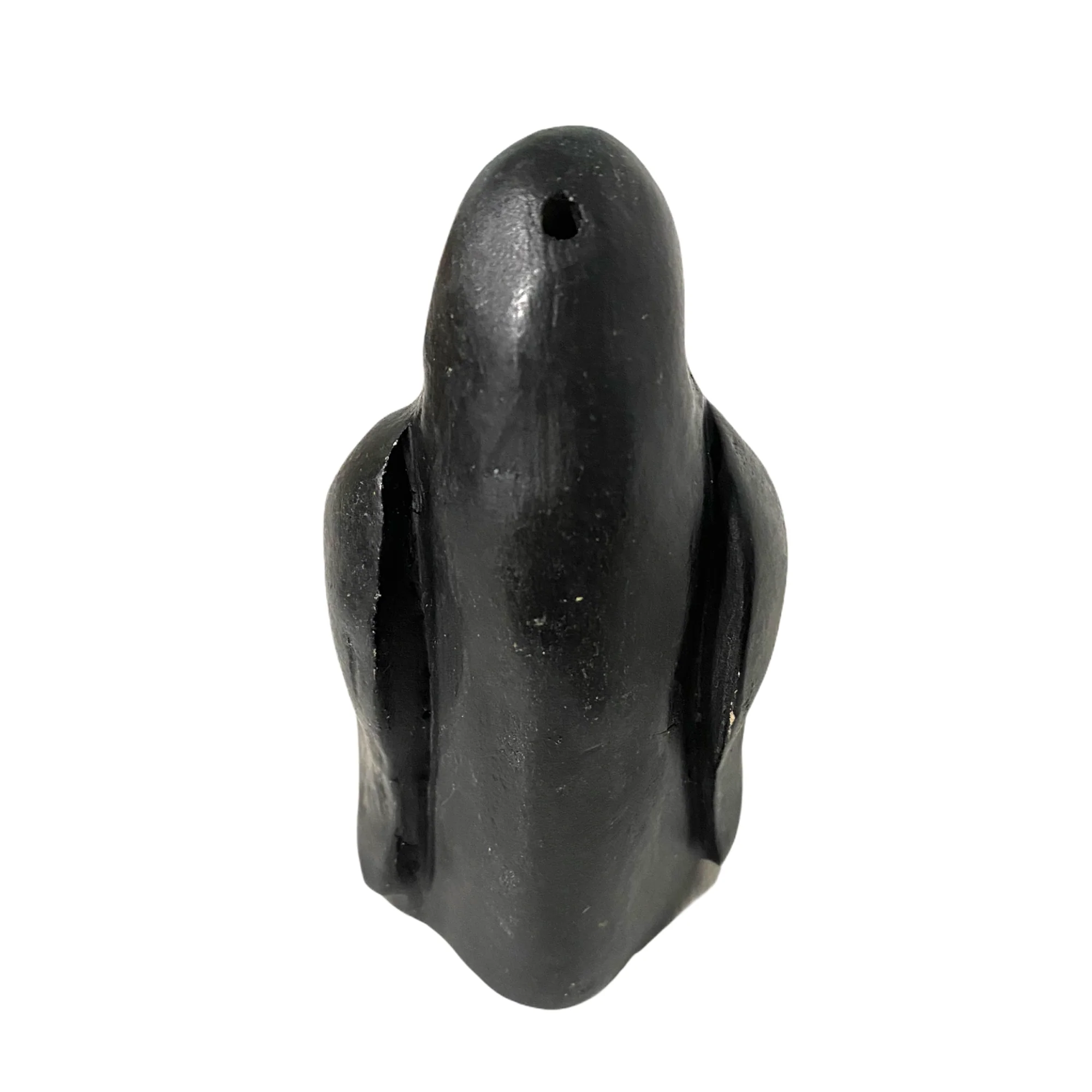 3" Painted Wooden Musical Whistle Penguin Instrument - Image 6