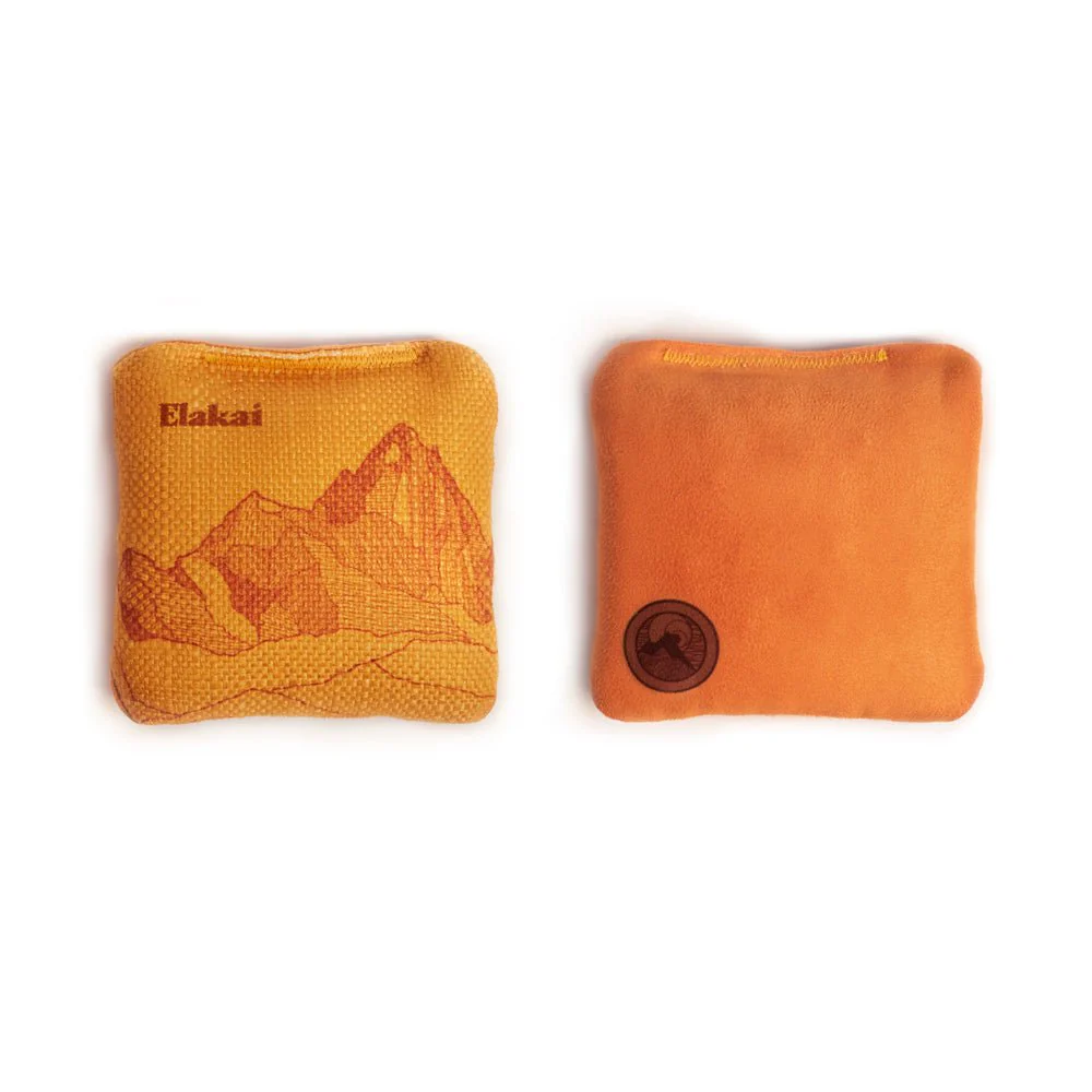 4-in Travel Dual-Sided Cornhole Bags | Mt. Elakai Design Collection - Image 10