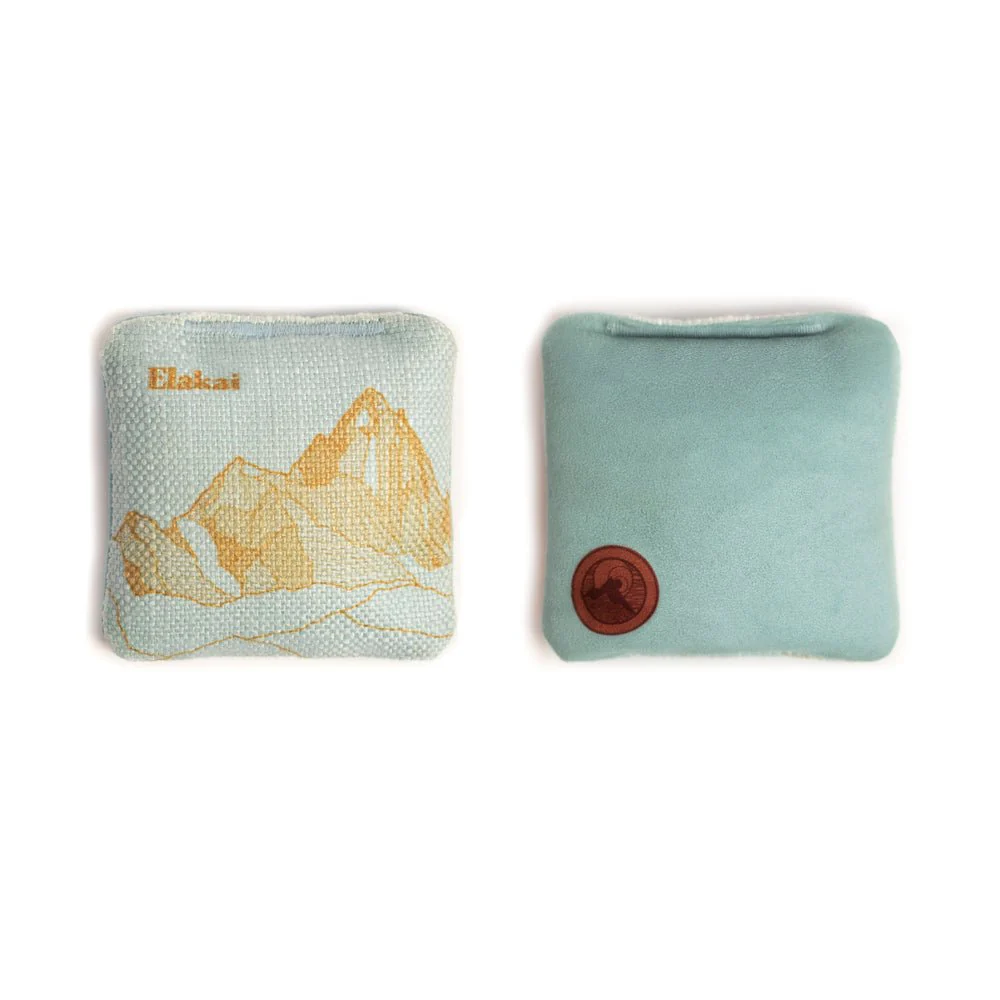 4-in Travel Dual-Sided Cornhole Bags | Mt. Elakai Design Collection - Image 14