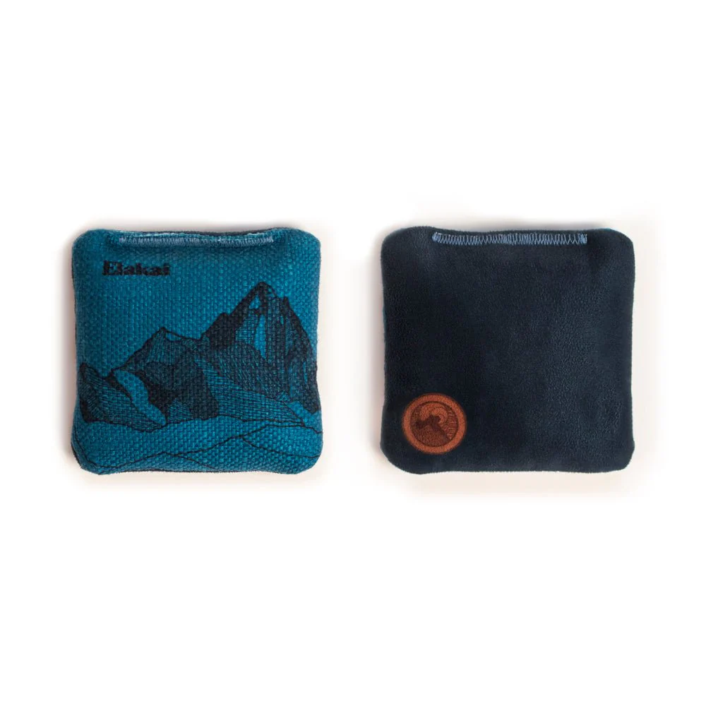4-in Travel Dual-Sided Cornhole Bags | Mt. Elakai Design Collection - Image 2