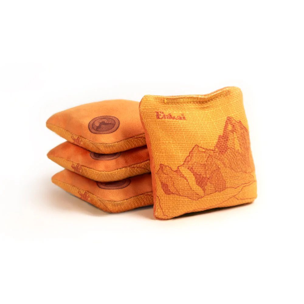 4-in Travel Dual-Sided Cornhole Bags | Mt. Elakai Design Collection - Image 9