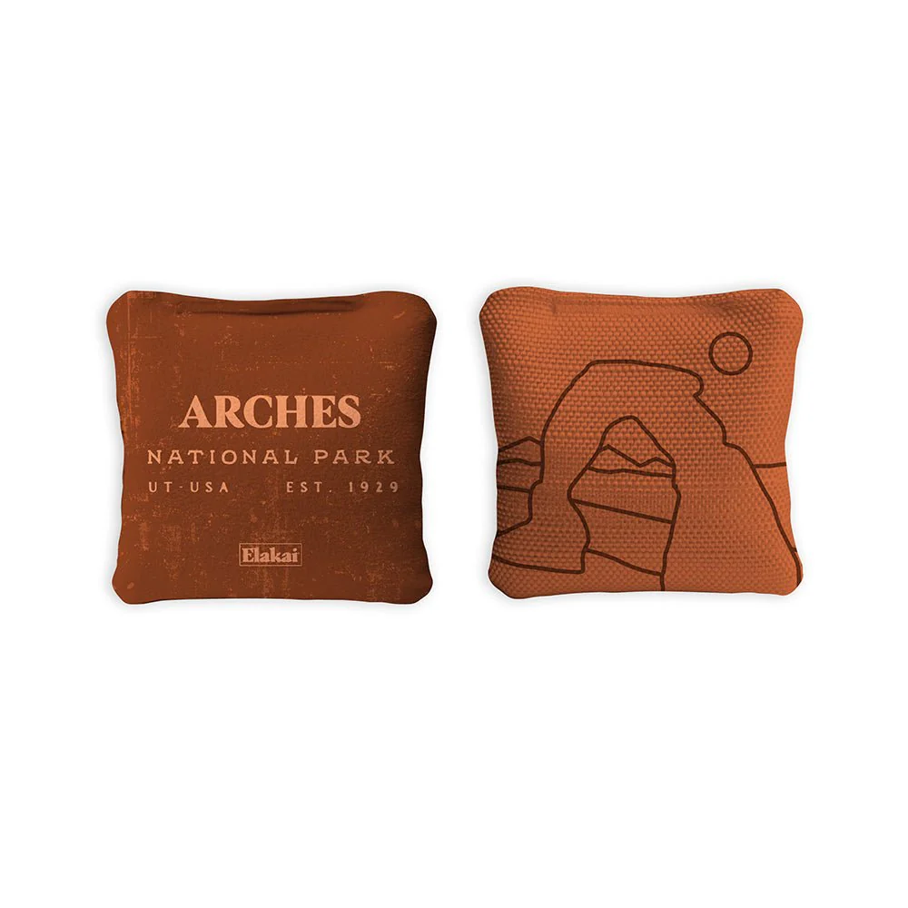 4-in Travel Dual-Sided Cornhole Bags | National Parks Collection - Image 11