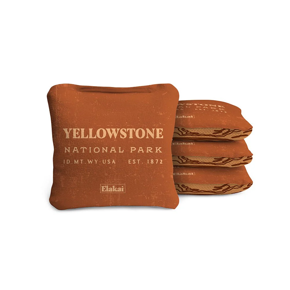 4-in Travel Dual-Sided Cornhole Bags | National Parks Collection - Image 129