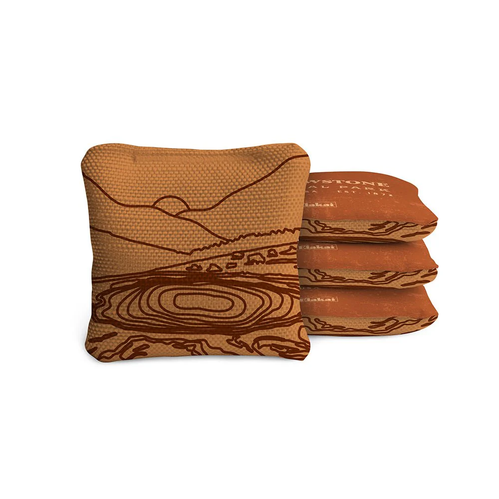 4-in Travel Dual-Sided Cornhole Bags | National Parks Collection - Image 130