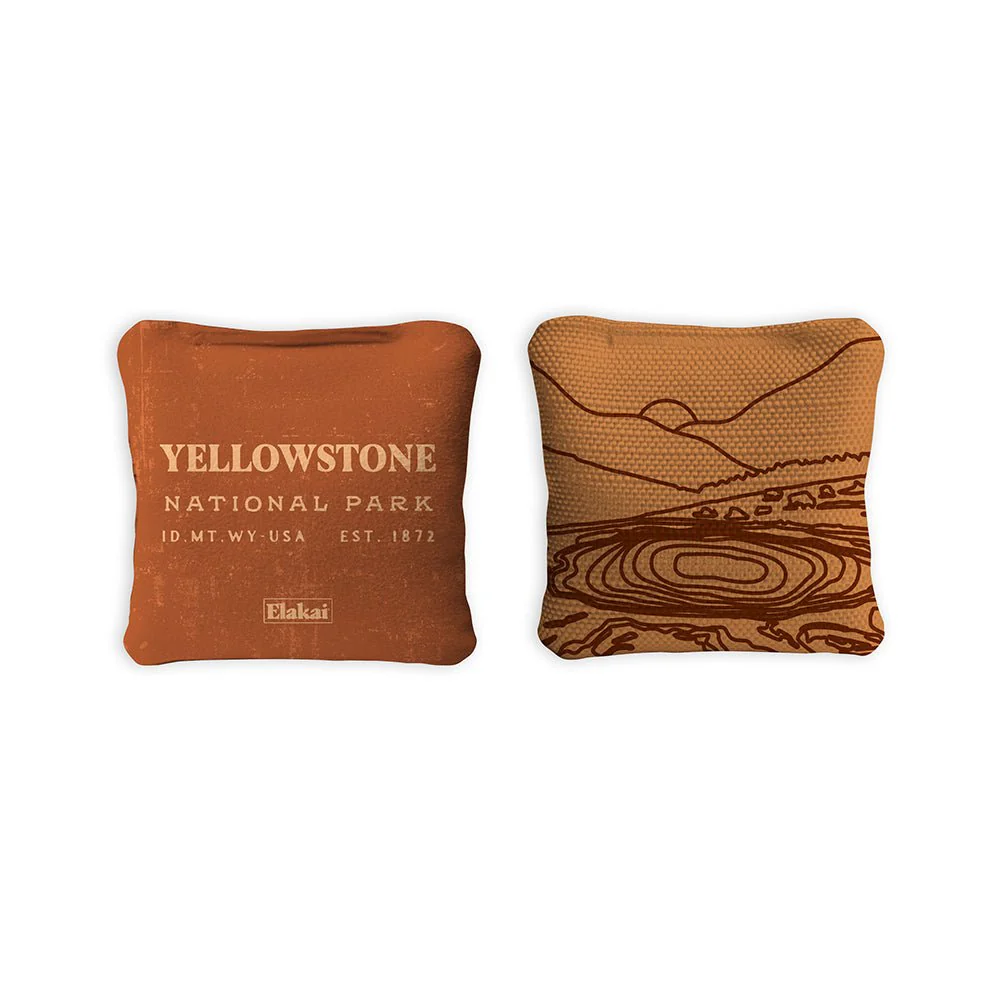 4-in Travel Dual-Sided Cornhole Bags | National Parks Collection - Image 131