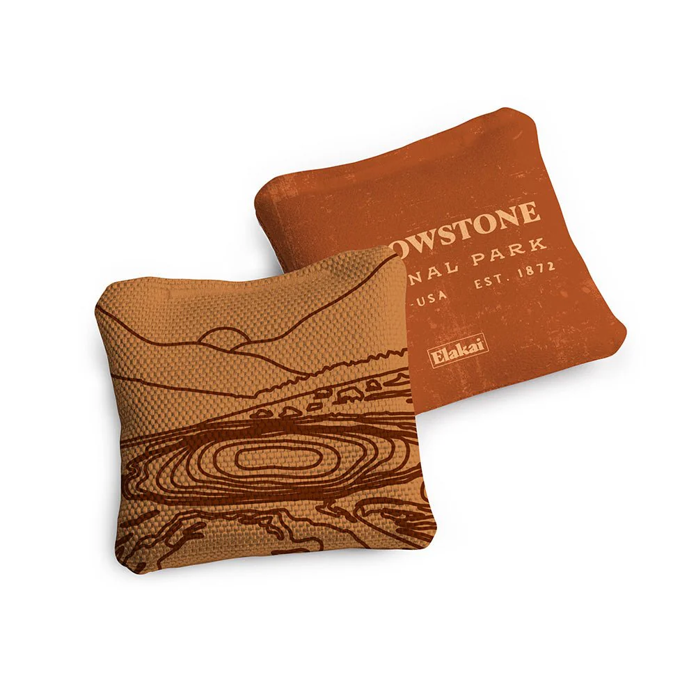 4-in Travel Dual-Sided Cornhole Bags | National Parks Collection - Image 132