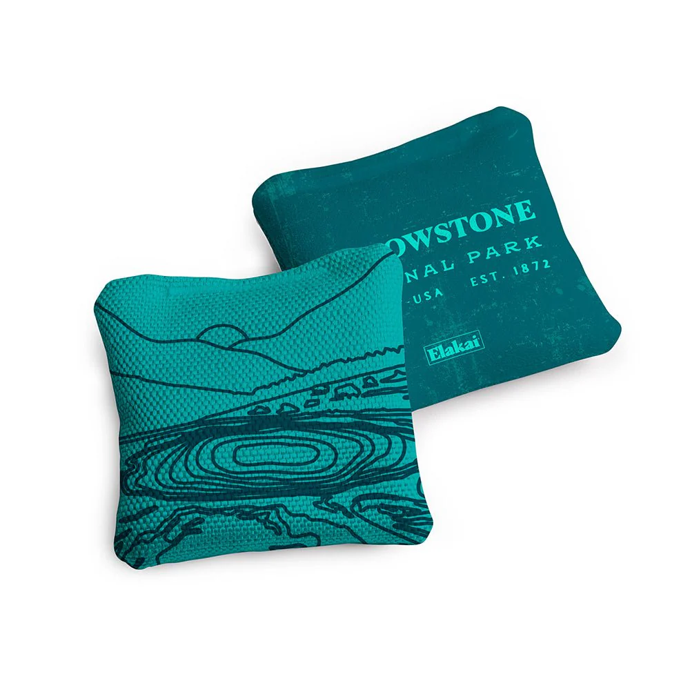 4-in Travel Dual-Sided Cornhole Bags | National Parks Collection - Image 136