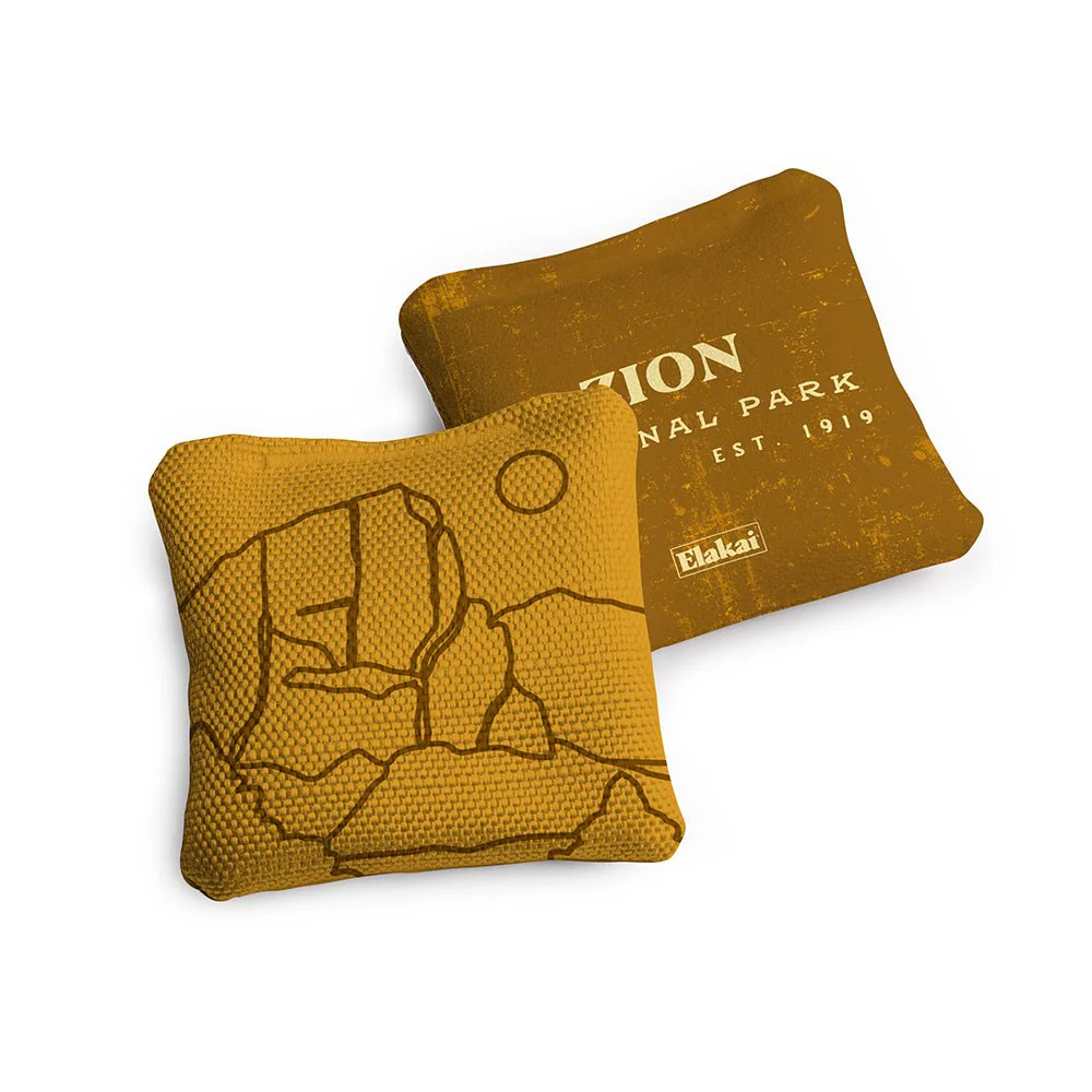 4-in Travel Dual-Sided Cornhole Bags | National Parks Collection - Image 148