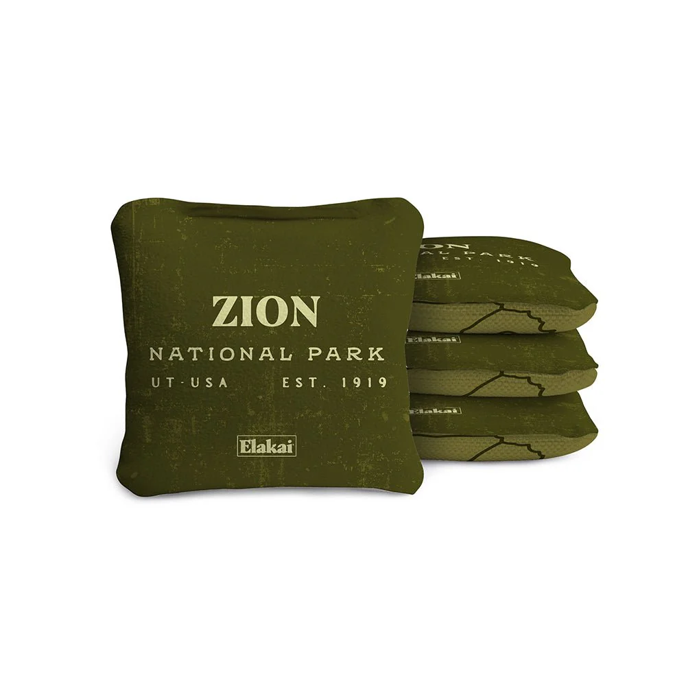 4-in Travel Dual-Sided Cornhole Bags | National Parks Collection - Image 149