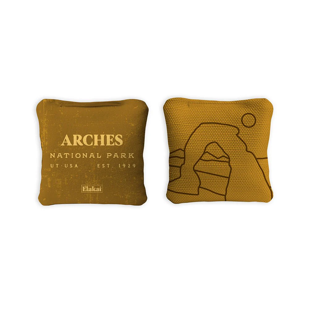 4-in Travel Dual-Sided Cornhole Bags | National Parks Collection - Image 15