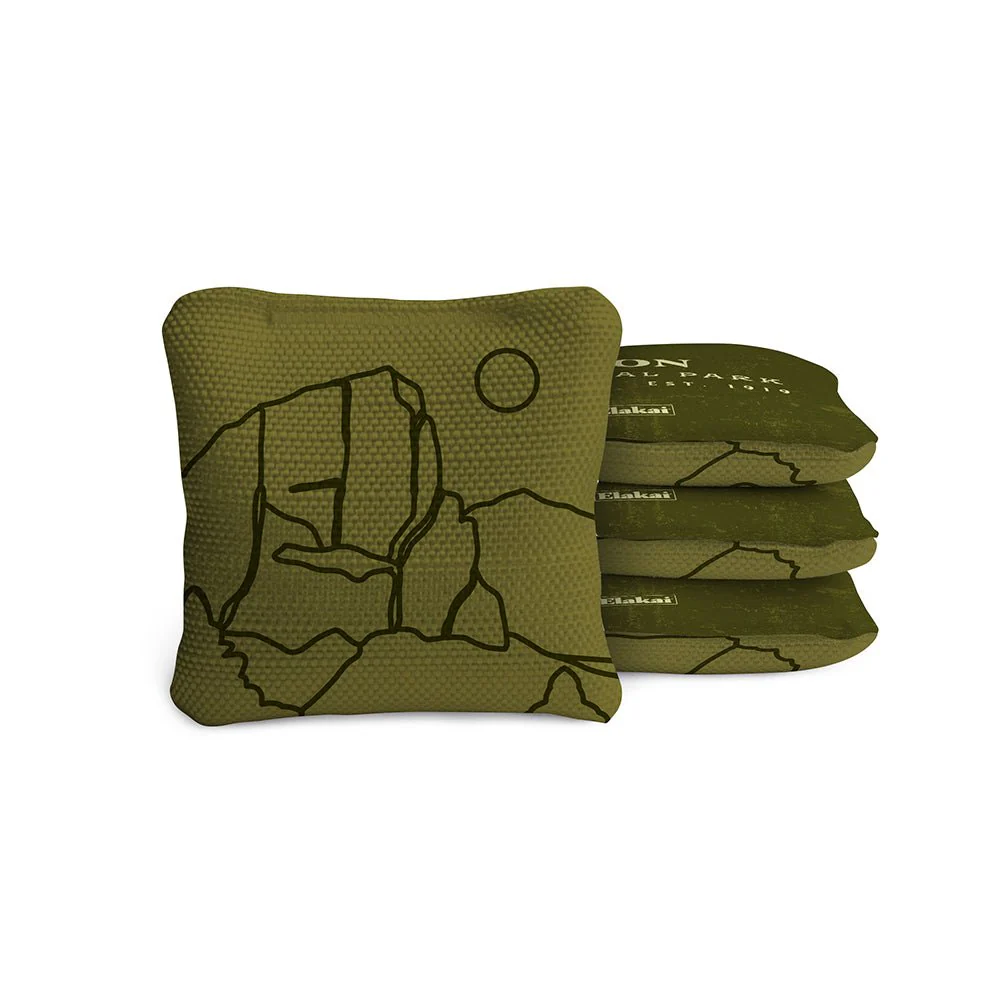 4-in Travel Dual-Sided Cornhole Bags | National Parks Collection - Image 150