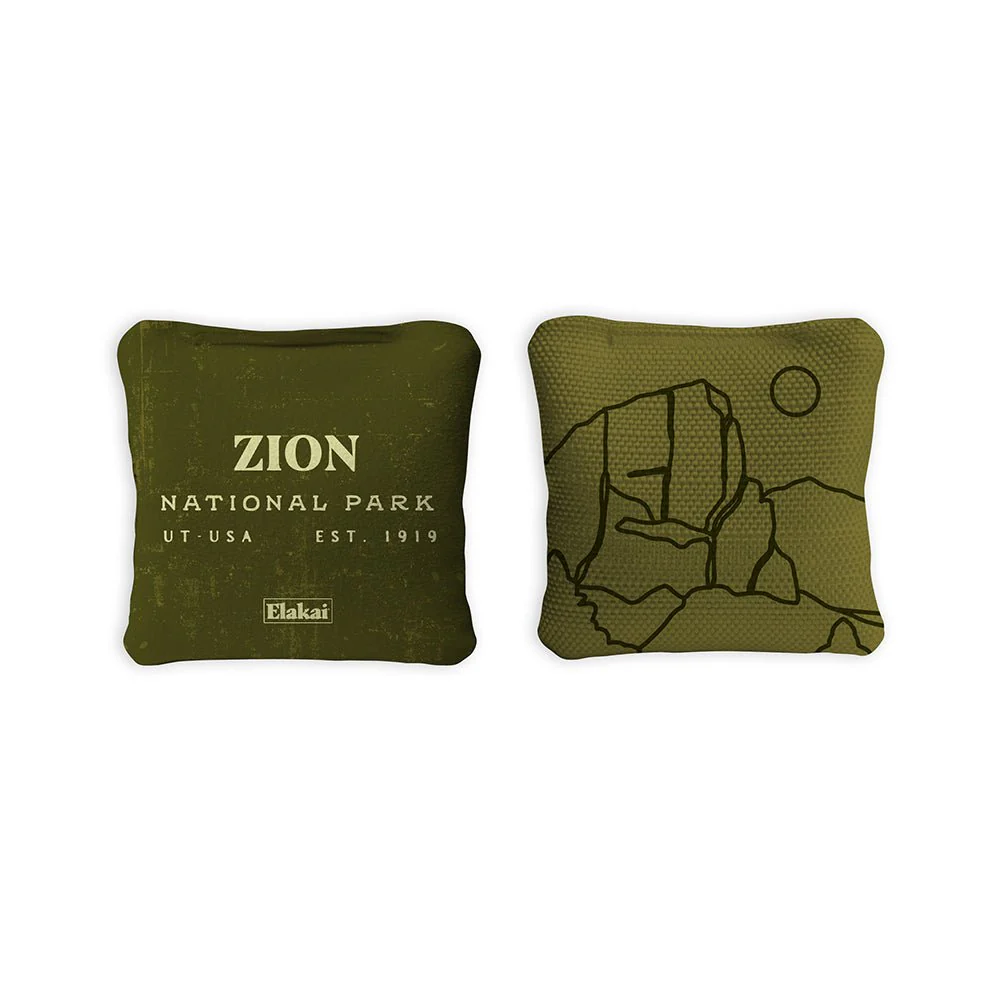4-in Travel Dual-Sided Cornhole Bags | National Parks Collection - Image 151