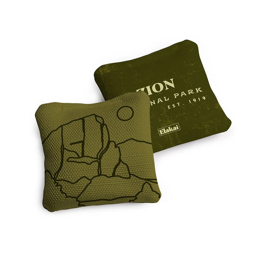 4-in Travel Dual-Sided Cornhole Bags | National Parks Collection - Image 152