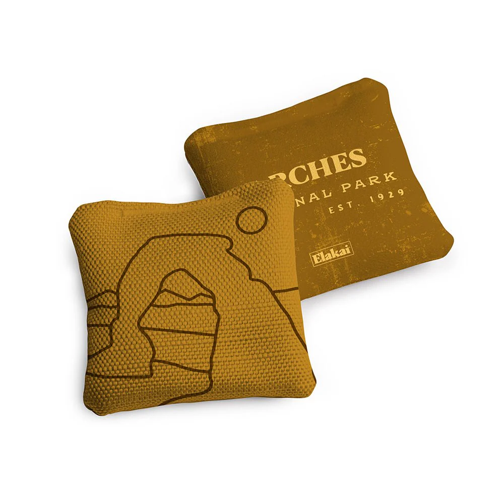 4-in Travel Dual-Sided Cornhole Bags | National Parks Collection - Image 16