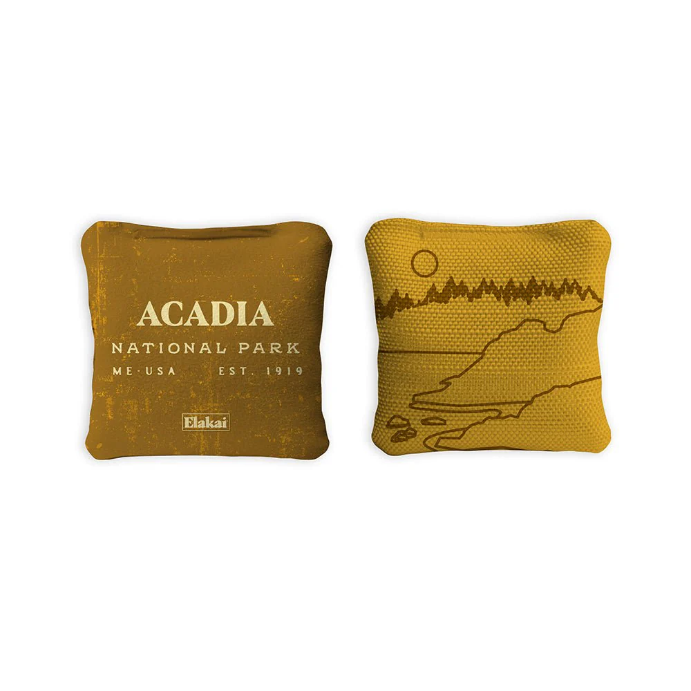 4-in Travel Dual-Sided Cornhole Bags | National Parks Collection - Image 3