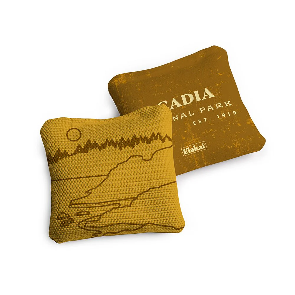 4-in Travel Dual-Sided Cornhole Bags | National Parks Collection - Image 4